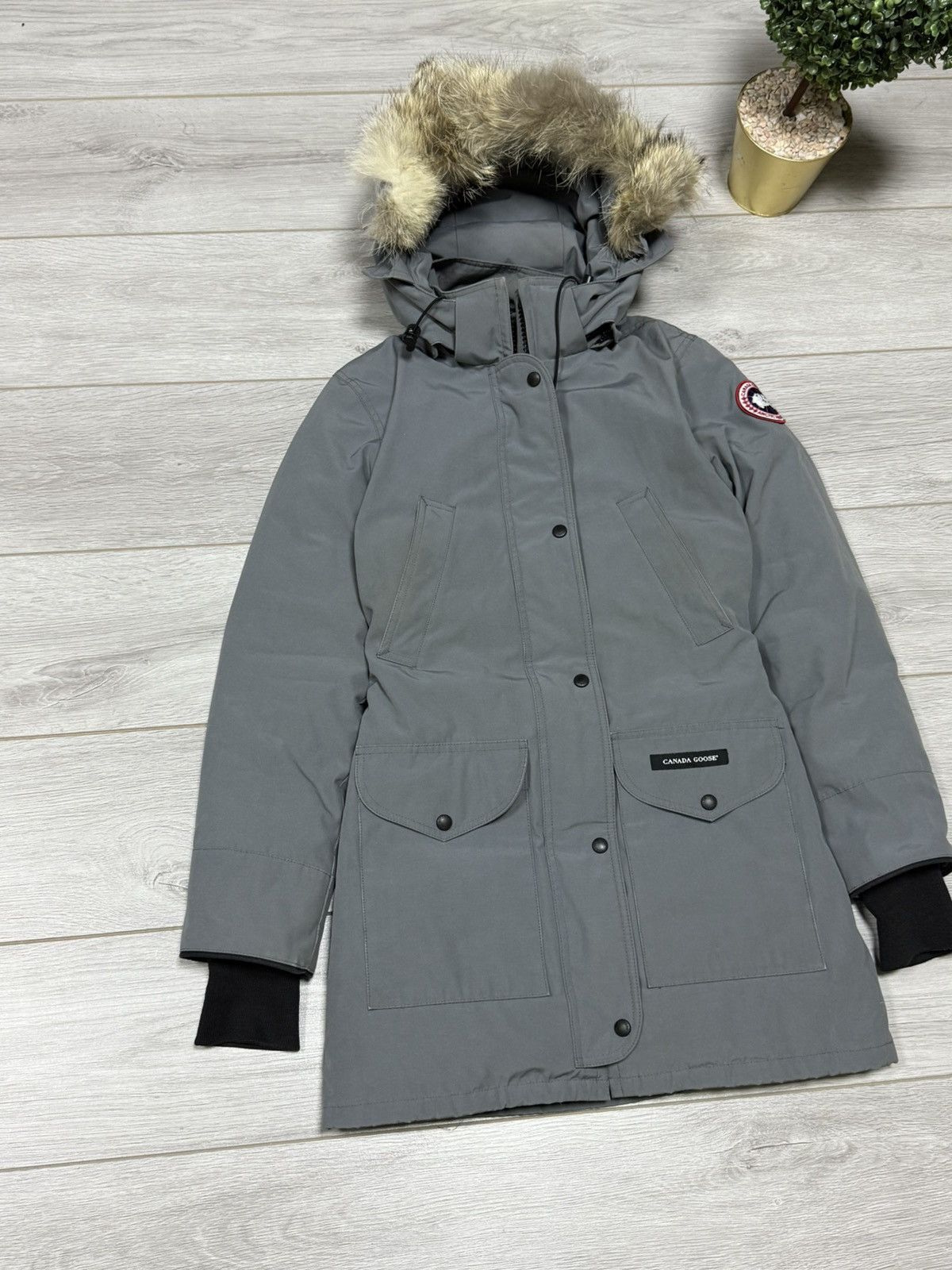 Canada Goose Canada Goose Trillium parka jacket fur down Size S / US 4 / IT 40 - 3 Thumbnail