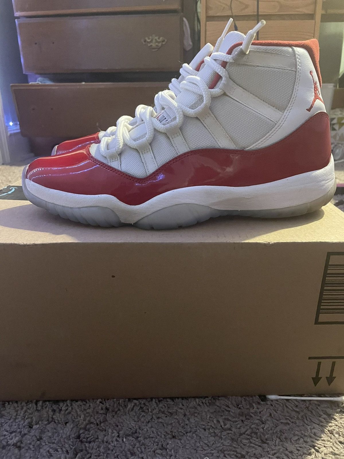 Jordan Brand × Nike Cherry 11s - Jordan 11 Size US 13 / EU 46 - 1 Thumbnail