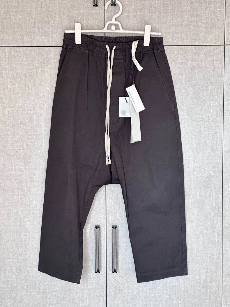 Rick Owens Rick Owens TE Material Cropped Pants - dmc Size US 30 / EU 46 - 1 Thumbnail