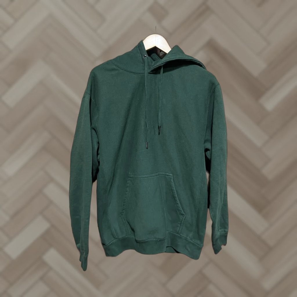 Palace Maison Article Mens Green Pullover Hooded Sweatshirt Shirt L Adults Green Pullover Hooded Sweatshirt Mens Size US L / EU 52-54 / 3 - 1 Thumbnail