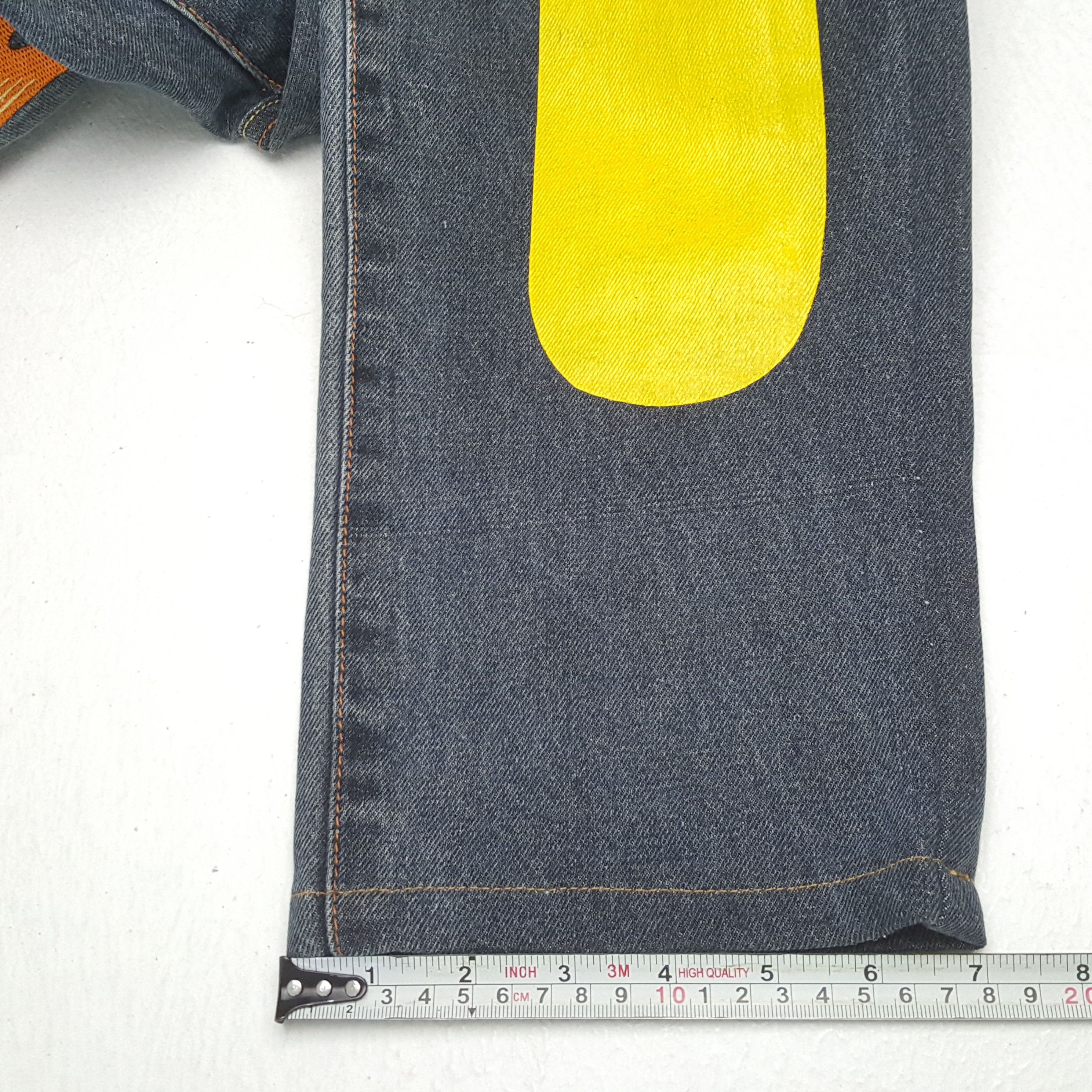 Japanese Brand × Vintage EVISU Japanese Brand Streetwear Custom Daicock Jeans Size US 33 - 11 Thumbnail