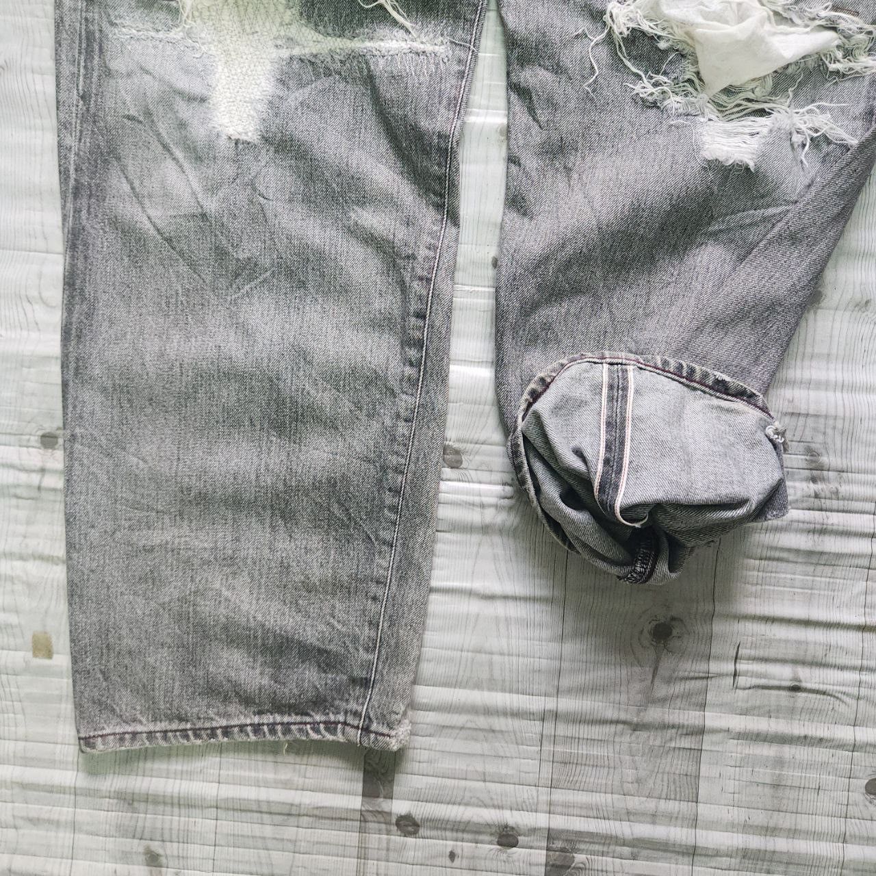 Wtaps WTAPS Dirty Trouser Denim Distressed Redline Selvedge Jeans Size US 36 / EU 52 - 16 Thumbnail