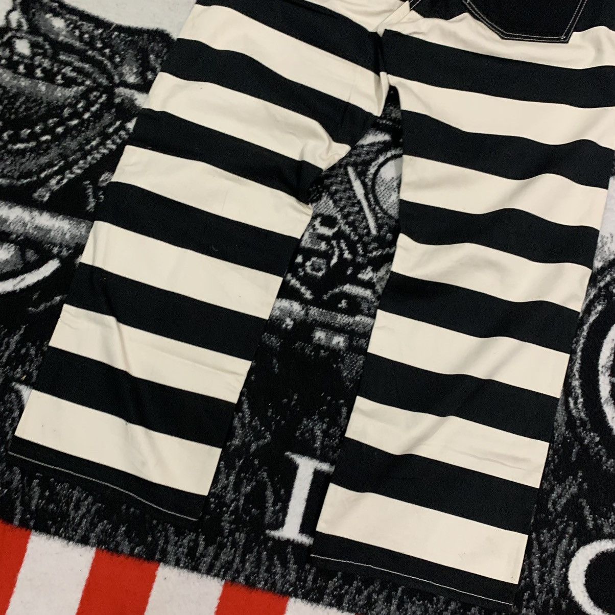 Vanson Leathers × Vintage Rare Vanson Prisoner Border Pattern Bikers Pants Size US 38 / EU 54 - 9 Thumbnail