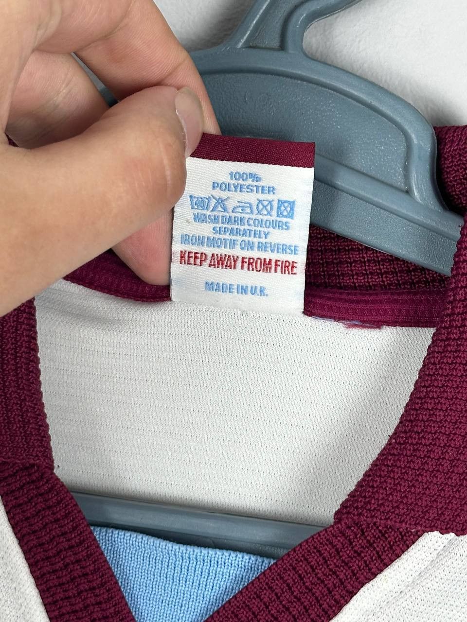 Reebok Vintage Reebok Aston Villa 1999 Home Kit Soccer Jersey Size US S / EU 44-46 / 1 - 9 Thumbnail