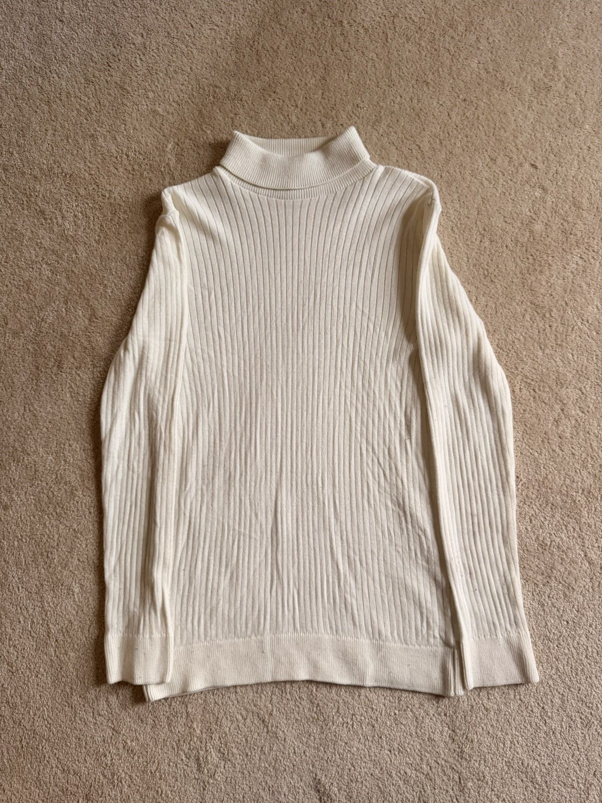 Other Mens large white boohooman turtleneck Size US L / EU 52-54 / 3 - 1 Thumbnail
