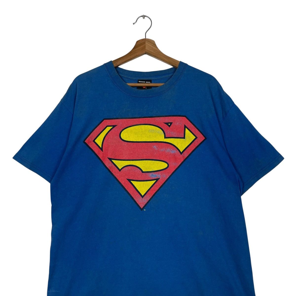 Warner Bros Vintage Warner Bros Superman T-shirt Size US L / EU 52-54 / 3 - 2 Thumbnail
