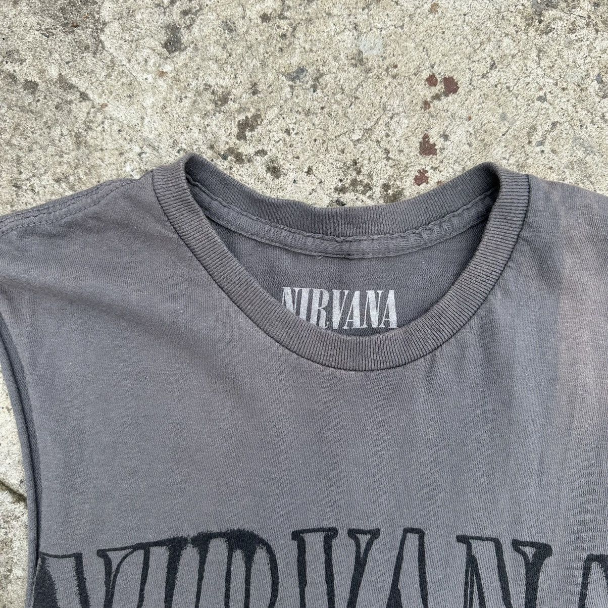 Band Tees × Nirvana Vintage Adult Nirvana Tank Top Sleeveless Big Logo Rock 00s Size US XS / EU 42 / 0 - 8 Thumbnail