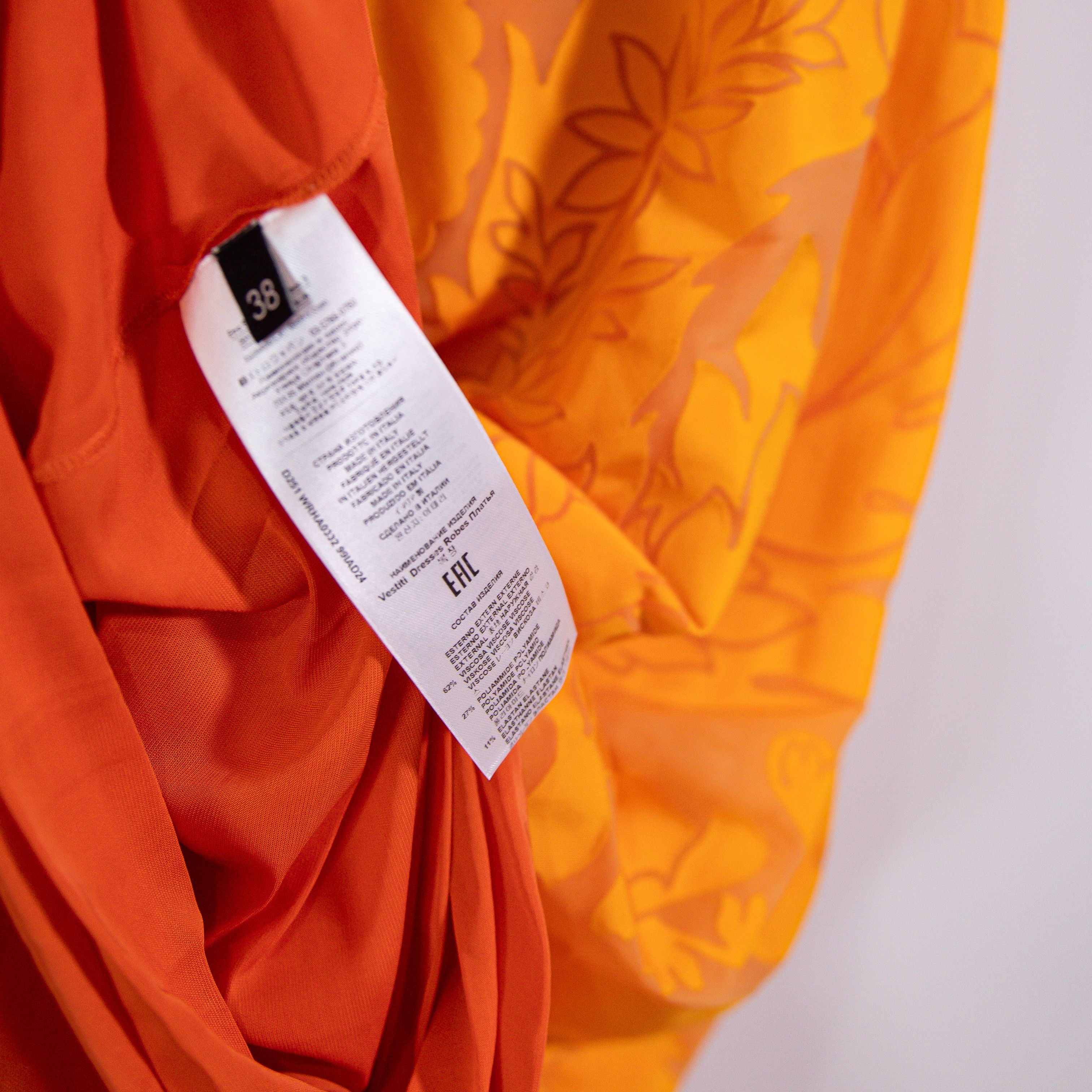 Etro Asymmetric Open Back Devoré Jersey