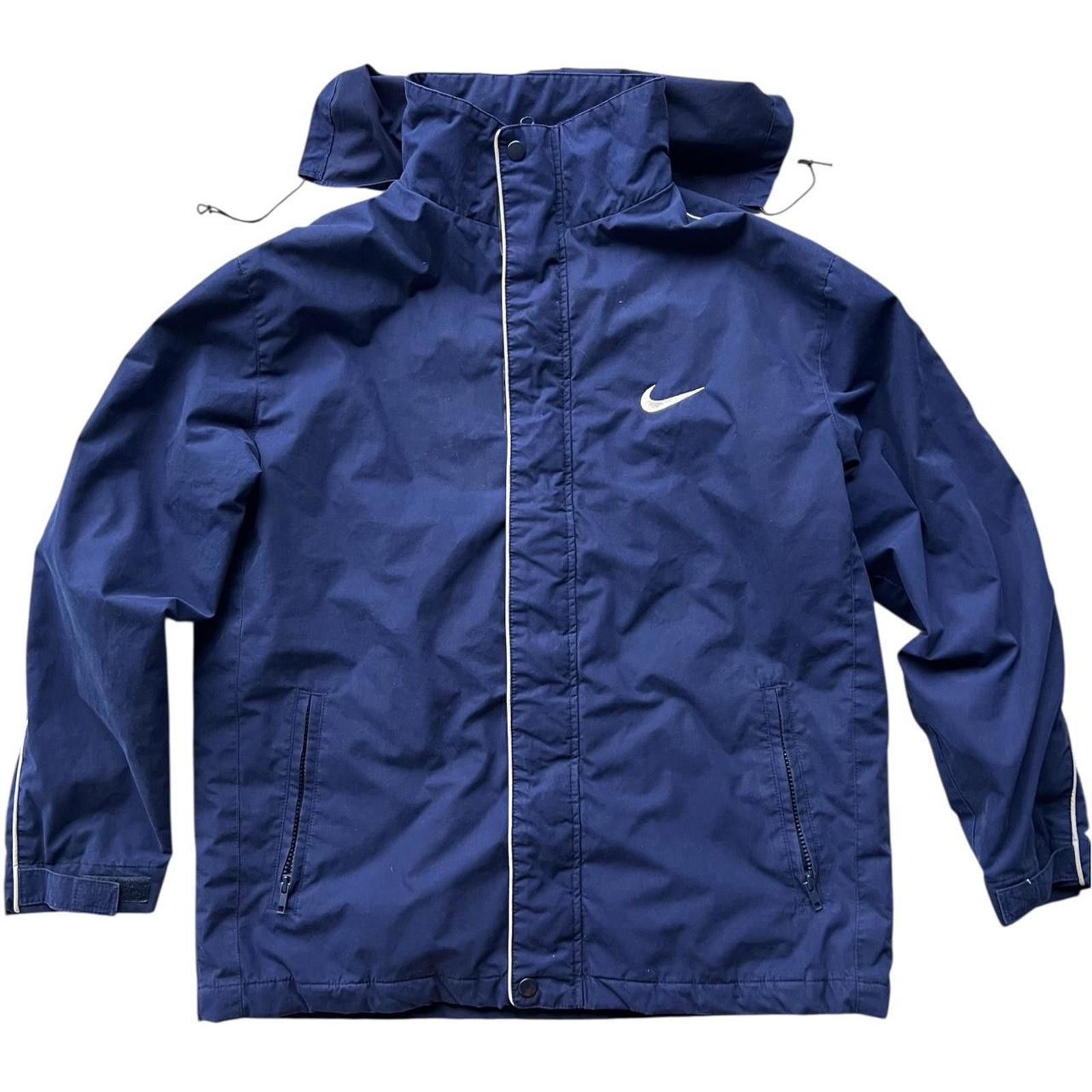 Nike Vintage Nike Zipper Velcro Windbreaker Jacket Size US M / EU 48-50 / 2 - 1 Thumbnail