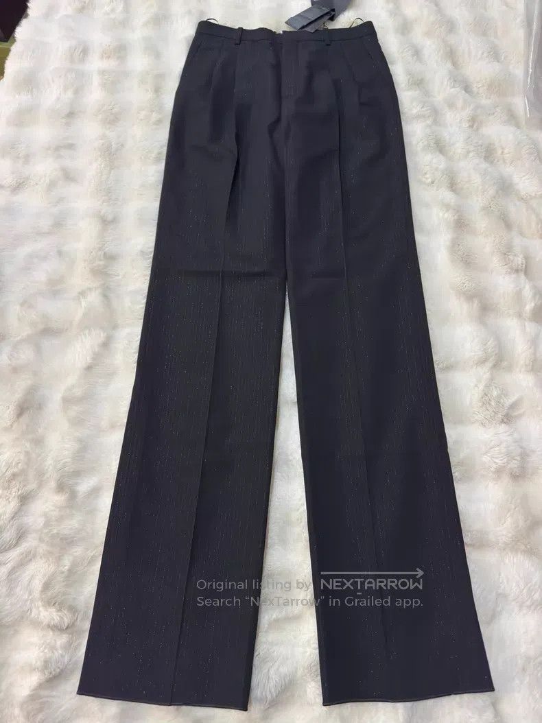 Saint Laurent Paris Saint Laurent Paris Slim Fit Double Pleat Men's Trousers w Size US 28 / EU 44 - 1 Thumbnail
