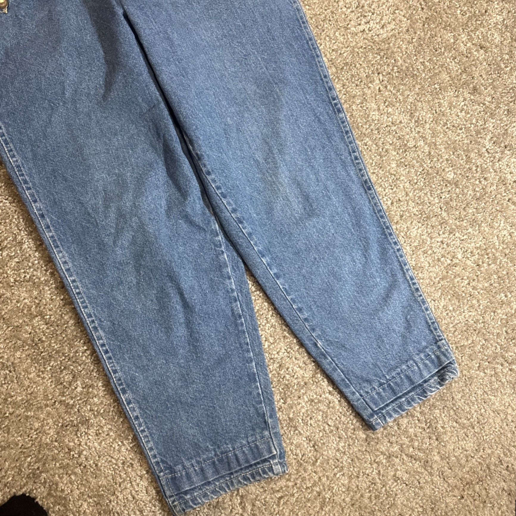 Vintage VINTAGE Sunset Blues Denim Jeans Overalls Men Adult Medium 80s Blue 38 28 Inseam Jeans Straight Size US 38 / EU 54 - 7 Thumbnail