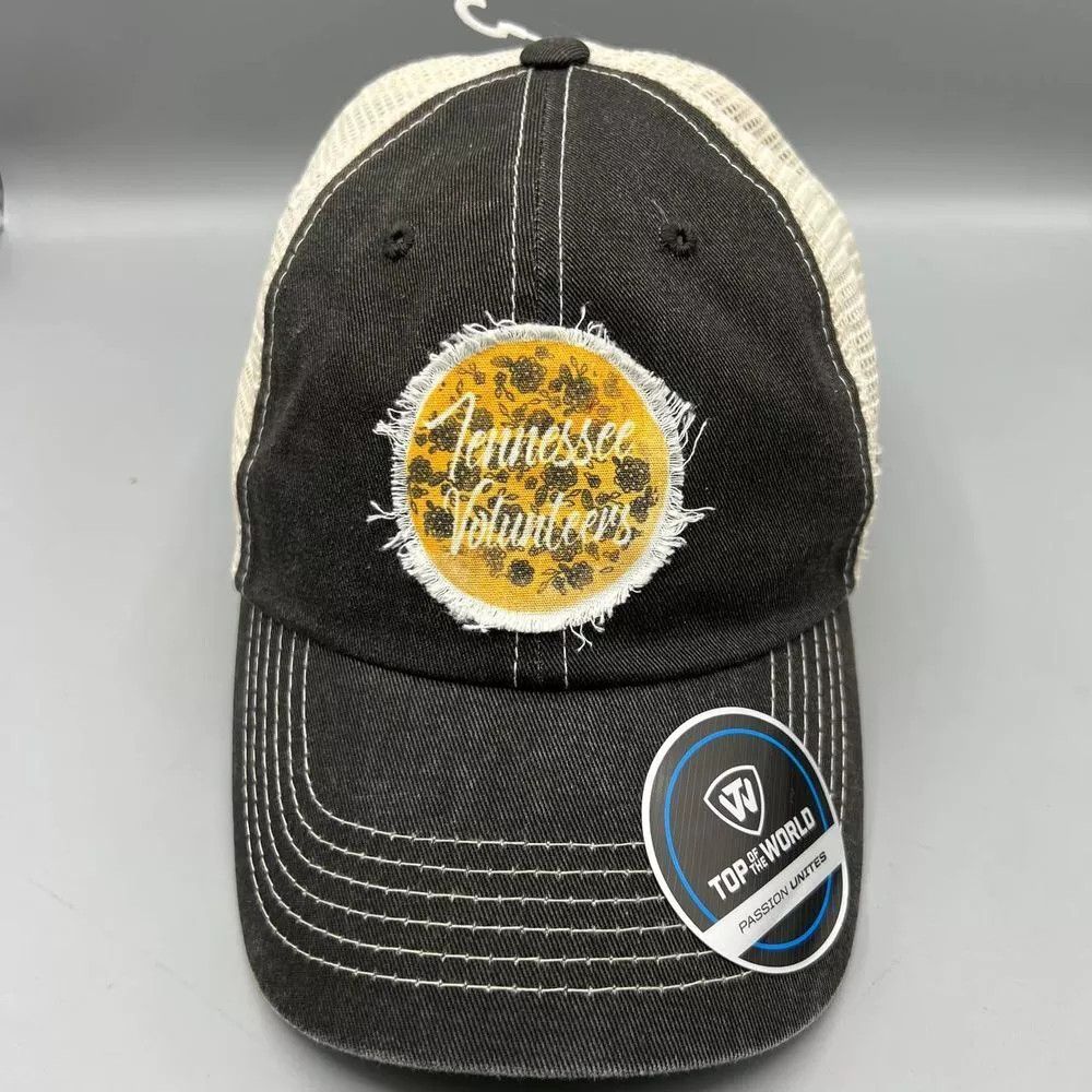 Top Of The World Tennessee Volunteers Trucker Hat Men Black Snap Back Cap Size ONE SIZE - 1 Thumbnail