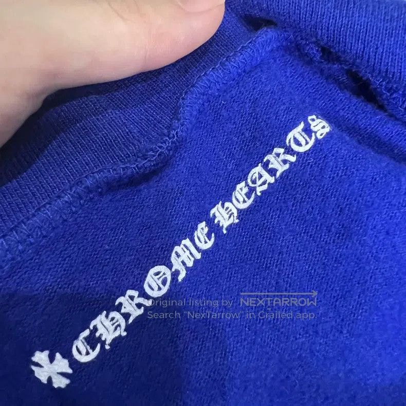 Chrome Hearts CHROME HEARTS Size L Blue sweater Size US L / EU 52-54 / 3 - 3 Thumbnail