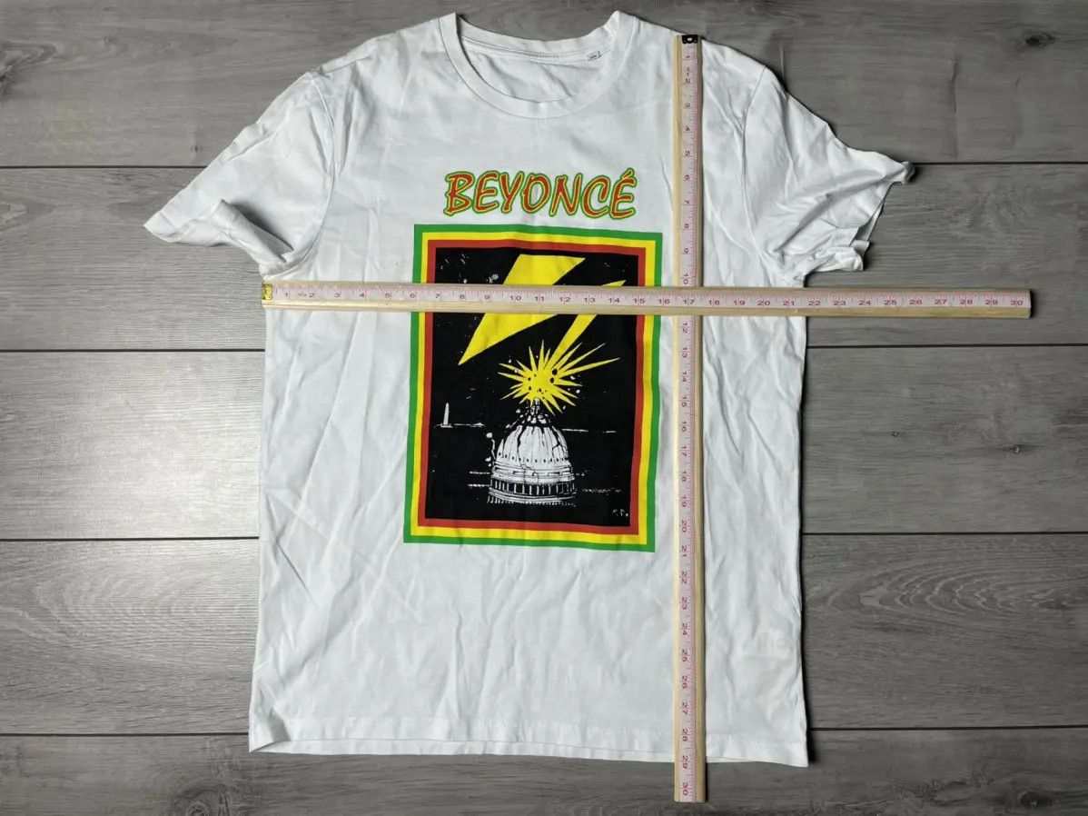 Beyonce Beyonce T-shirt lightning rap tee band tee size XLarge Size US XL / EU 56 / 4 - 6 Thumbnail