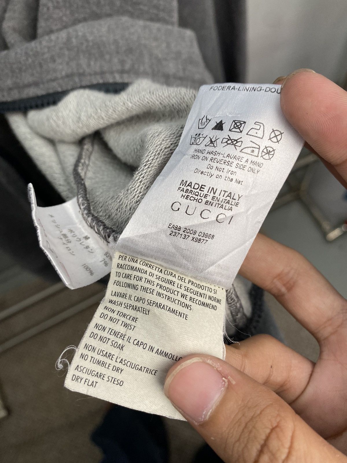 Gucci Gucci Technical Panel Zip-Up Sweatshirt Size US S / EU 44-46 / 1 - 8 Thumbnail