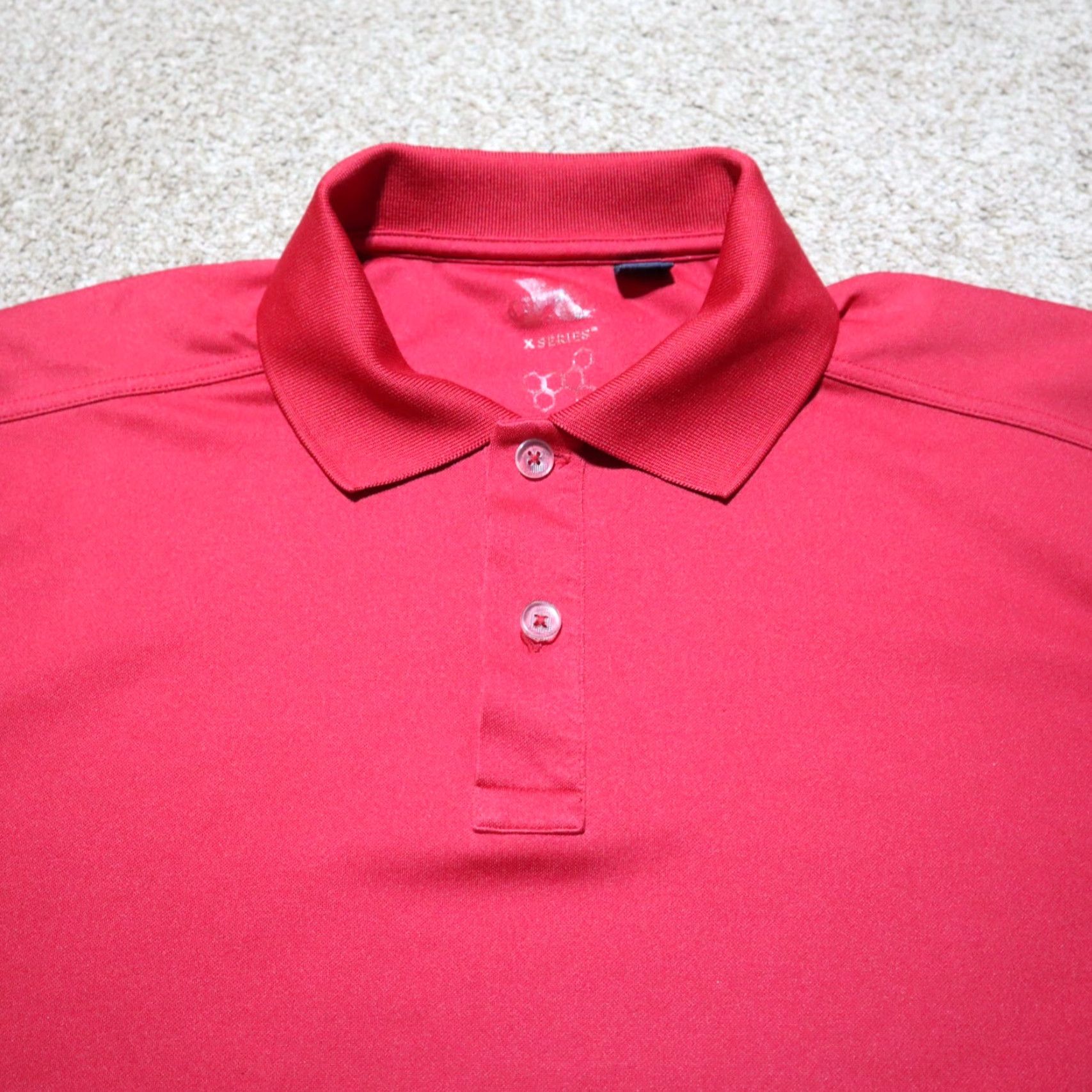 Callaway Callaway Golf Shirt Men M Quick-Dry Short Sleeve Polo Red Shirt Size US M / EU 48-50 / 2 - 3 Thumbnail