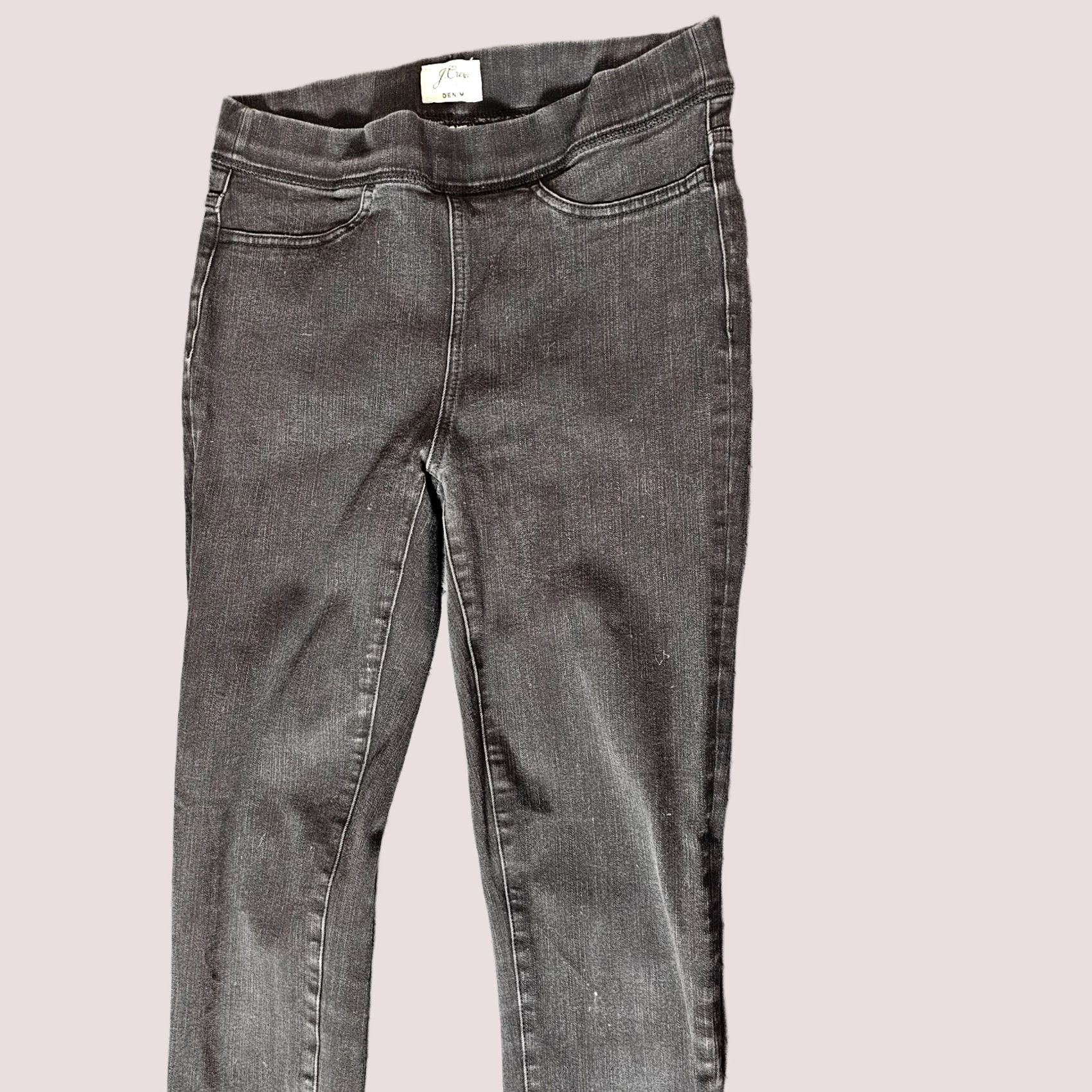 J.Crew J.CREW Women's Straight Jeans All-Day Stretch Mid Rise Black 28 Jeans Women Slim Straight 28 Regular Black Denim Stretch Size 28" / US 6 / IT 42 - 1 Thumbnail