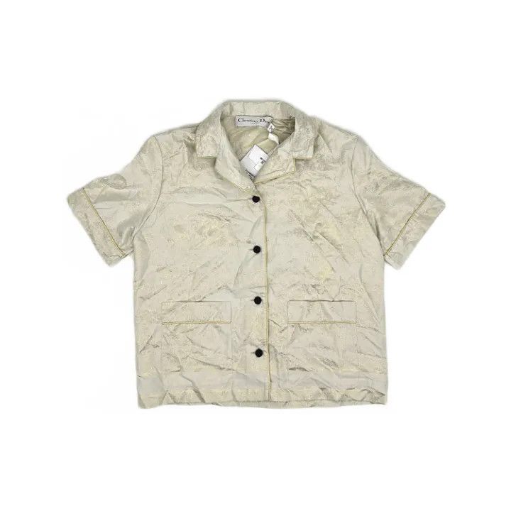 Dior Dior Casual Button-Up Short Sleeve Shirt 0079 Size S / US 4 / IT 40 - 1 Thumbnail