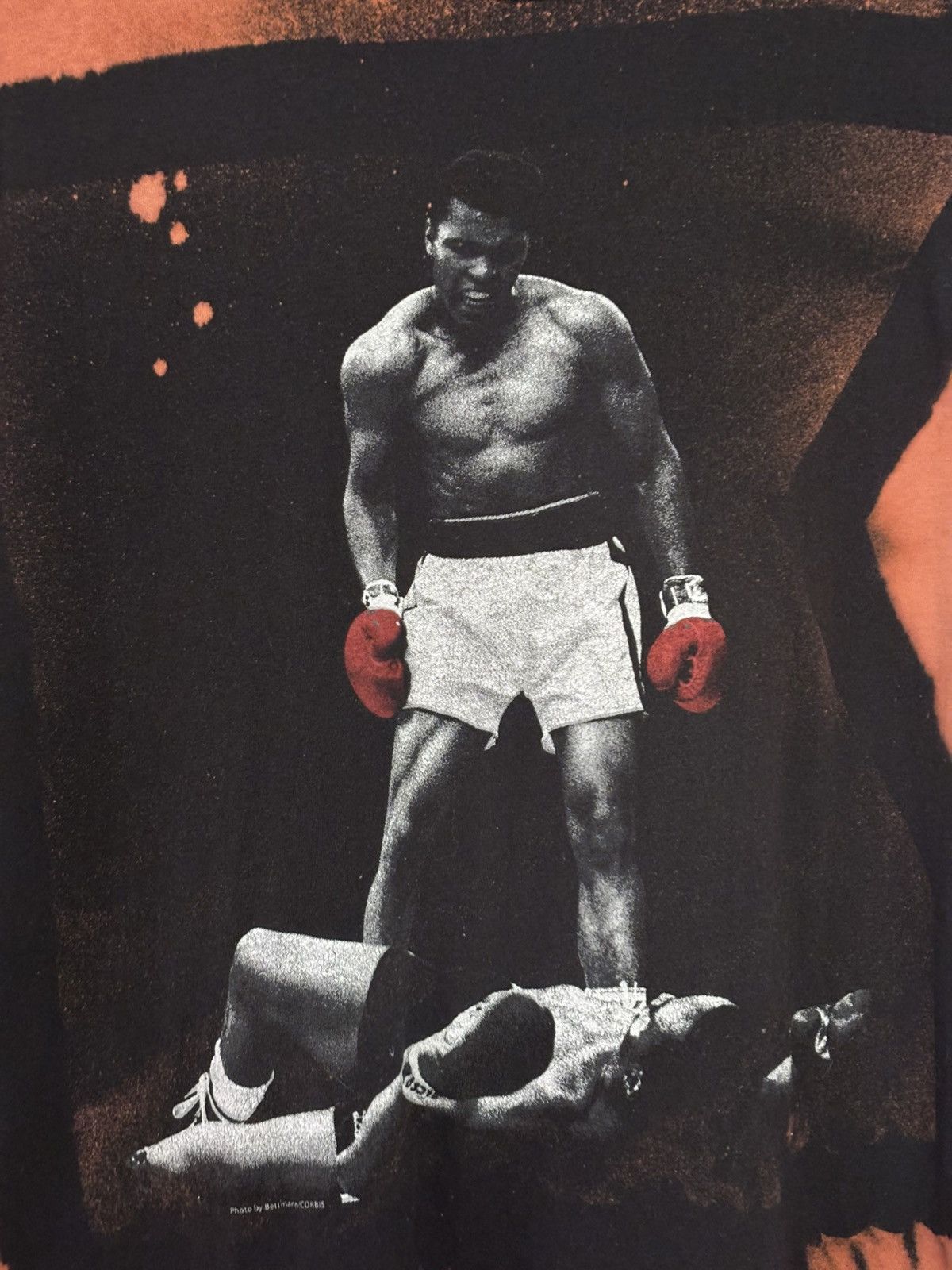 Other One of a Kind Bleach Dyed MUHAMMAD ALI Blk / Pink Shirt - XL Size US XL / EU 56 / 4 - 2 Thumbnail