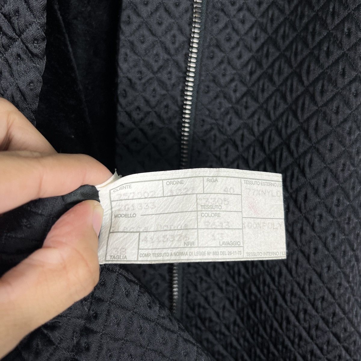 Emporio Armani 🔥 EMPORIO ARMANI QUILTED JACKET MADE IN ITALY SIZE 38 WOVEN Size US M / EU 48-50 / 2 - 16 Thumbnail