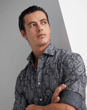 Brunello Cucinelli Shirt in Charcoal Size US L / EU 52-54 / 3 - 4 Thumbnail