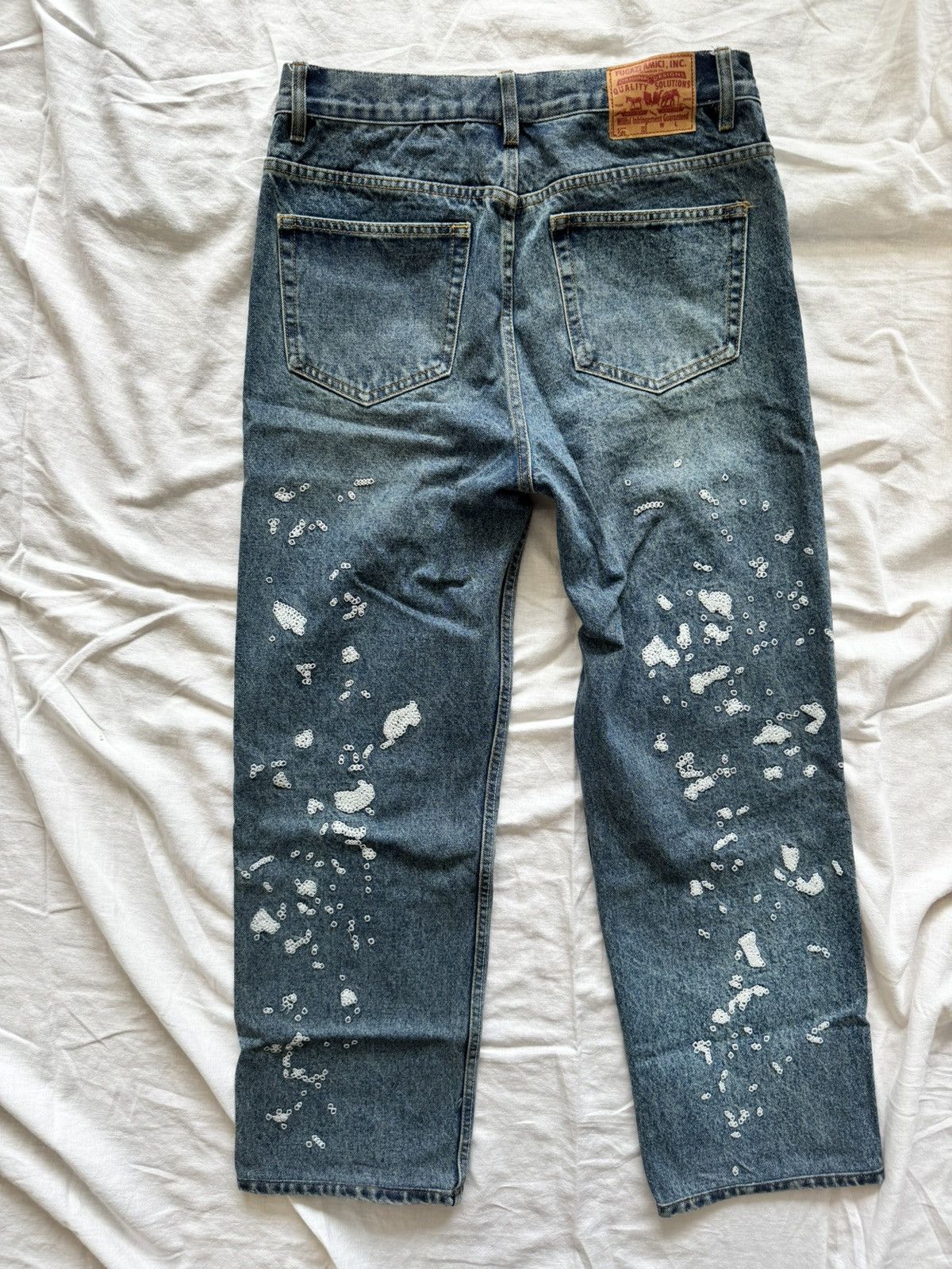 Fugazi Fugazi paint splatter stitch pants 32x29 Size US 32 / EU 48 - 6 Thumbnail