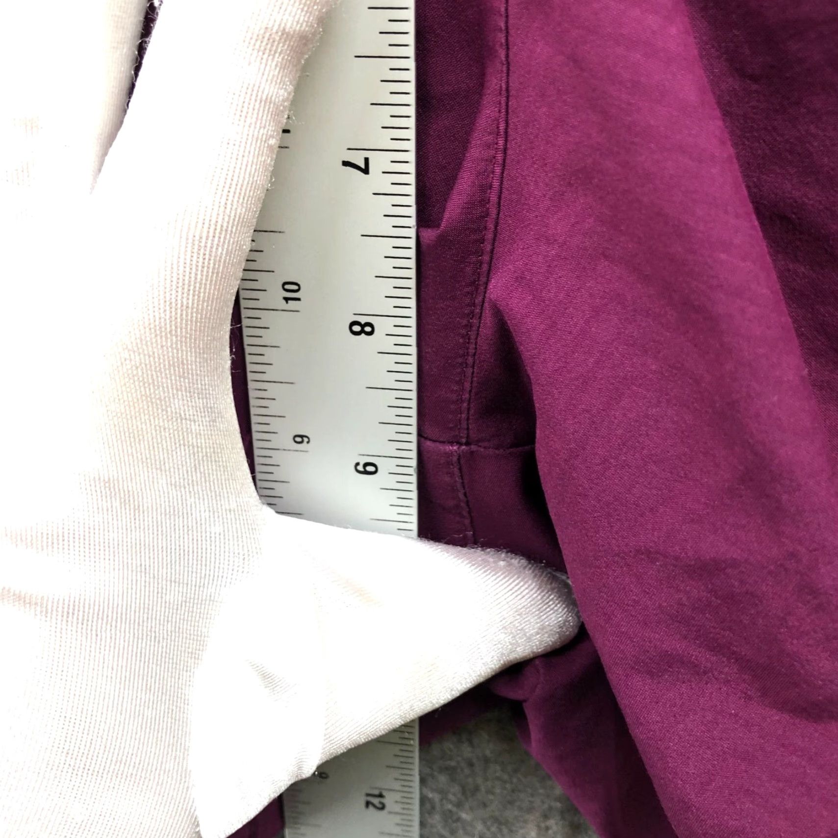 Nike Nike Tempo Running Shorts Womens S Purple Modern Embossed Lined 3'' Dri-Fit Size 28" / US 6 / IT 42 - 5 Thumbnail