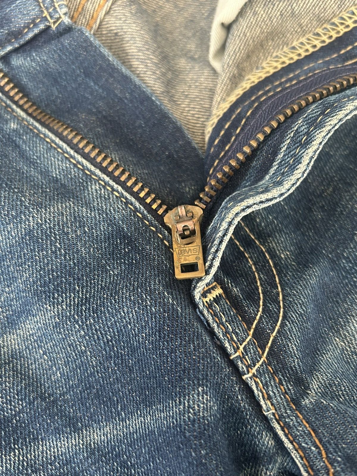 Levi's Levis Japan Ripped Vintage 502 Selvedge Redtab Denim Size US 30 / EU 46 - 10 Thumbnail