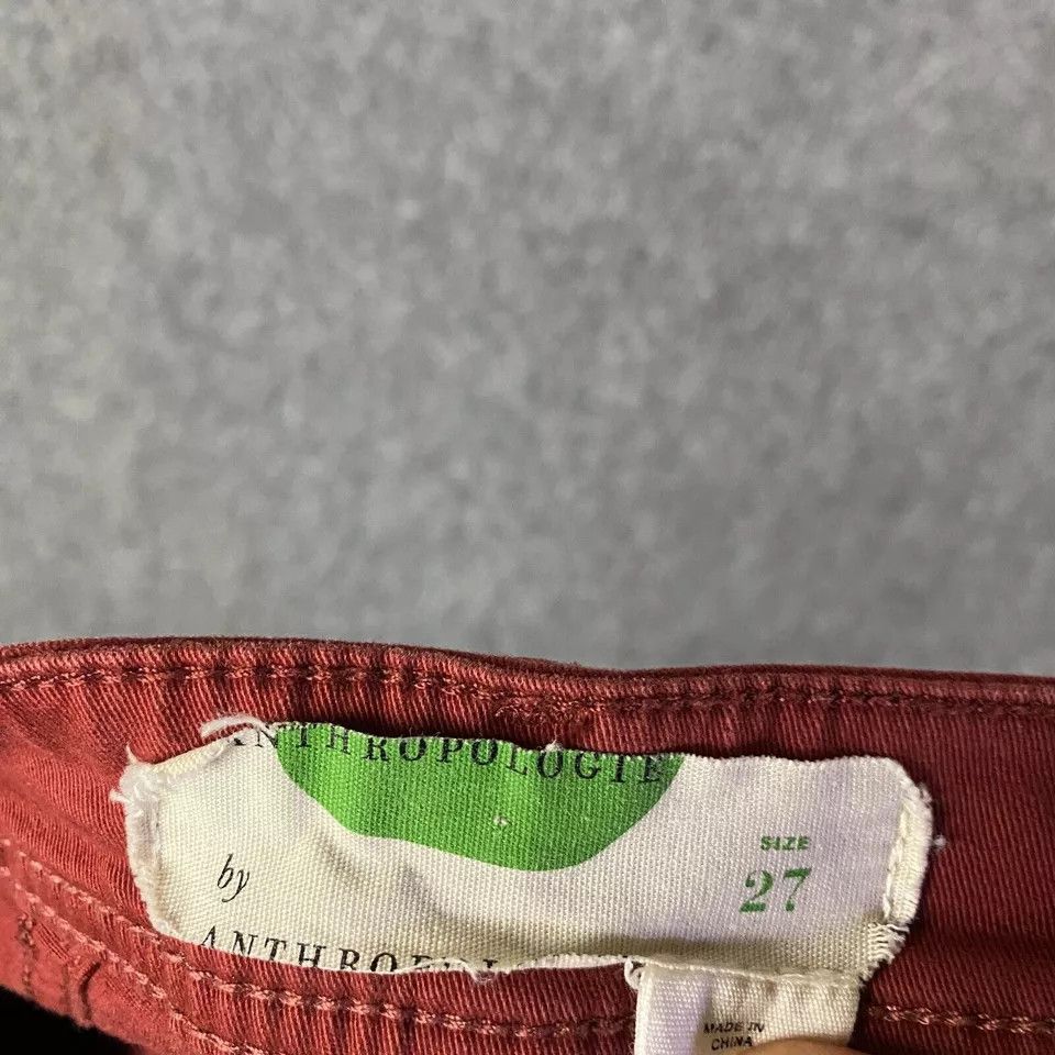 Anthropologie By Anthropologie Pants Women's Size 27 Taper Chino Mid Rise Size 27" / US 4 / IT 40 - 6 Thumbnail