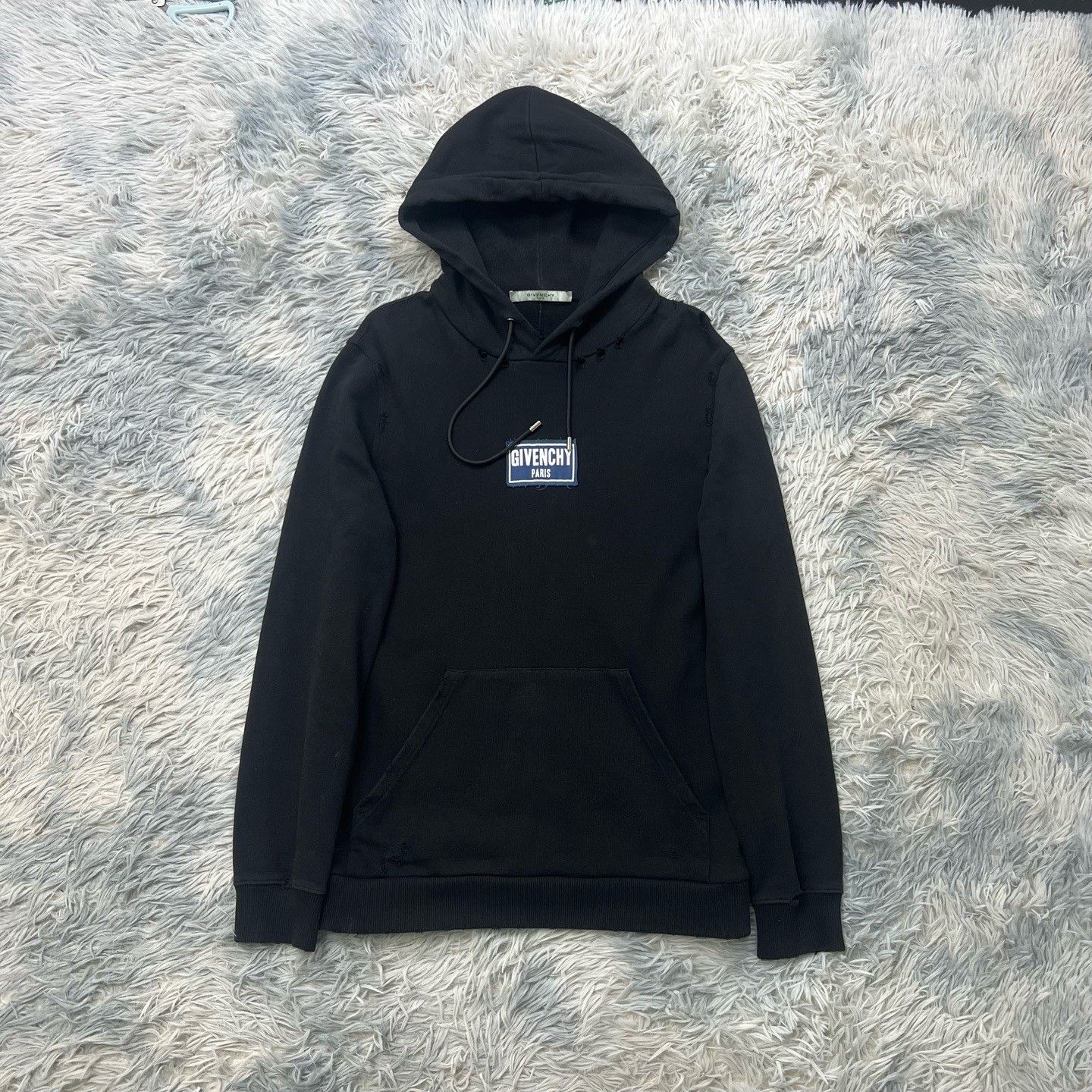 Givenchy Givenchy Distressed Hoodie Size US S / EU 44-46 / 1 - 1 Thumbnail