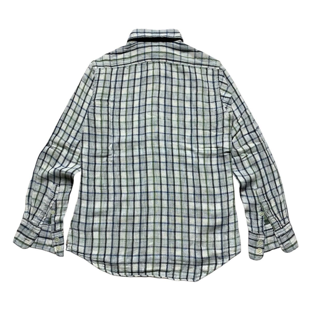 Japanese Brand 45rpm Half Button Shirt Japanese Brand Size US S / EU 44-46 / 1 - 7 Thumbnail