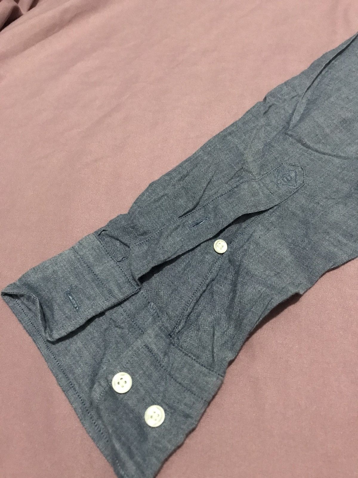 Gant Rugger SELVEDGE MADRAS LIGHTWEIGHT OXFORD DOVE BLUE IVY BUTTON DOWN Size US M / EU 48-50 / 2 - 18 Thumbnail