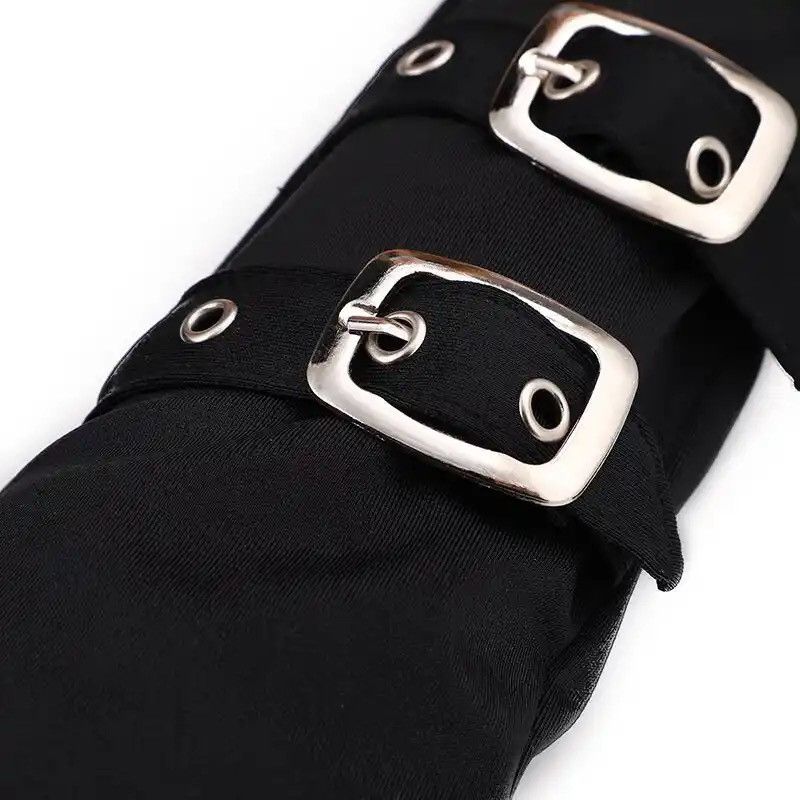 Designer Wrist Mitten Half Finger Gloves Size ONE SIZE - 2 Thumbnail