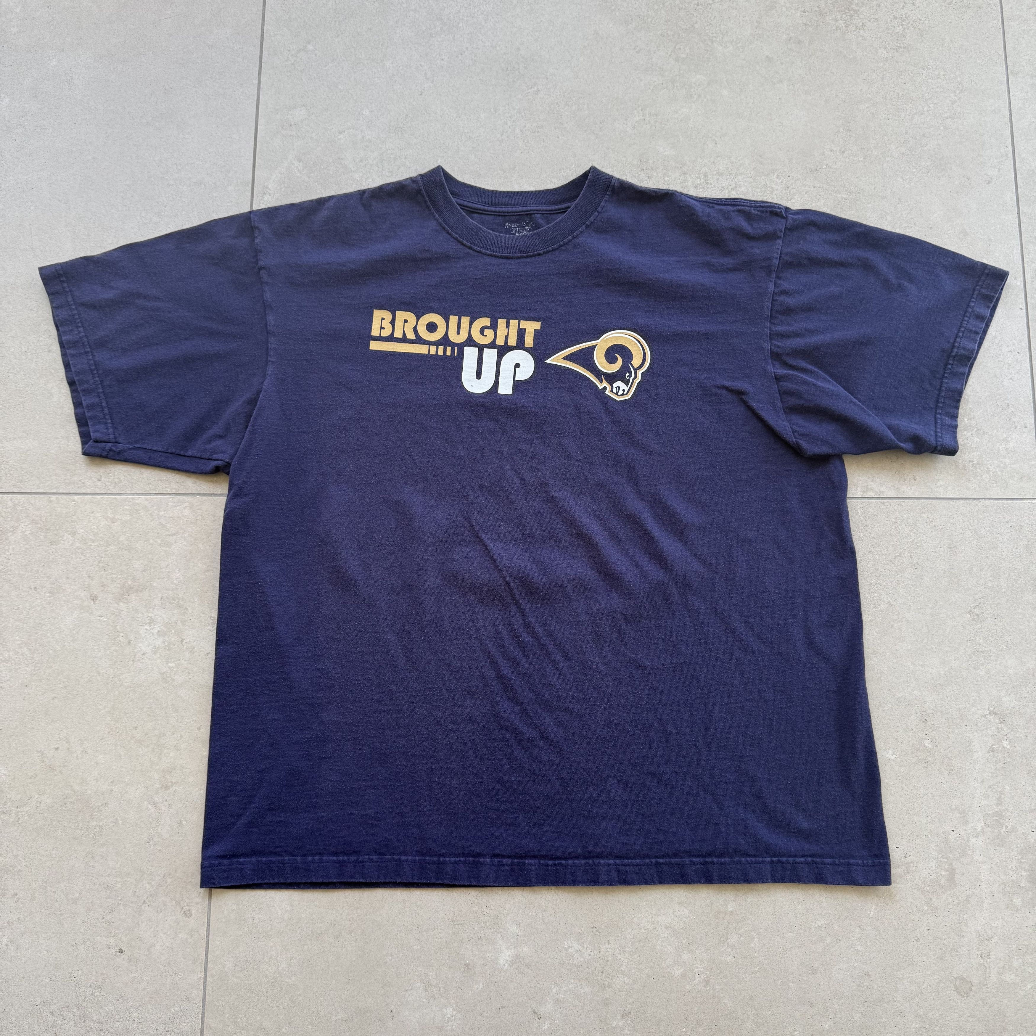 Reebok Vintage Y2K Reebok St. Louis Rams T Shirt Size US XL / EU 56 / 4 - 1 Thumbnail