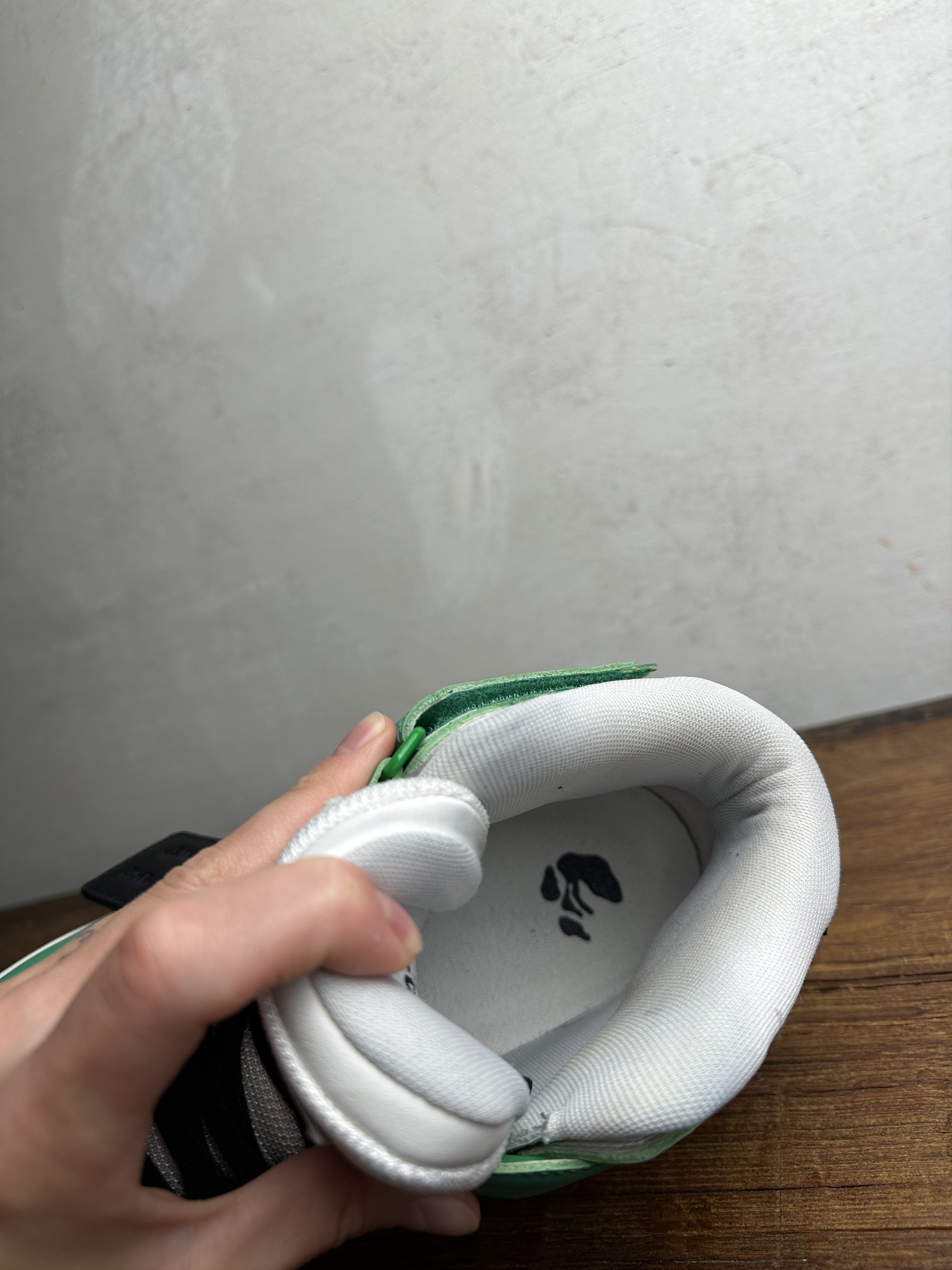 Off-White OFF-WHITE OUT OF OFFICE MID TOP LEA in green Size US 11 / EU 44 - 11 Thumbnail
