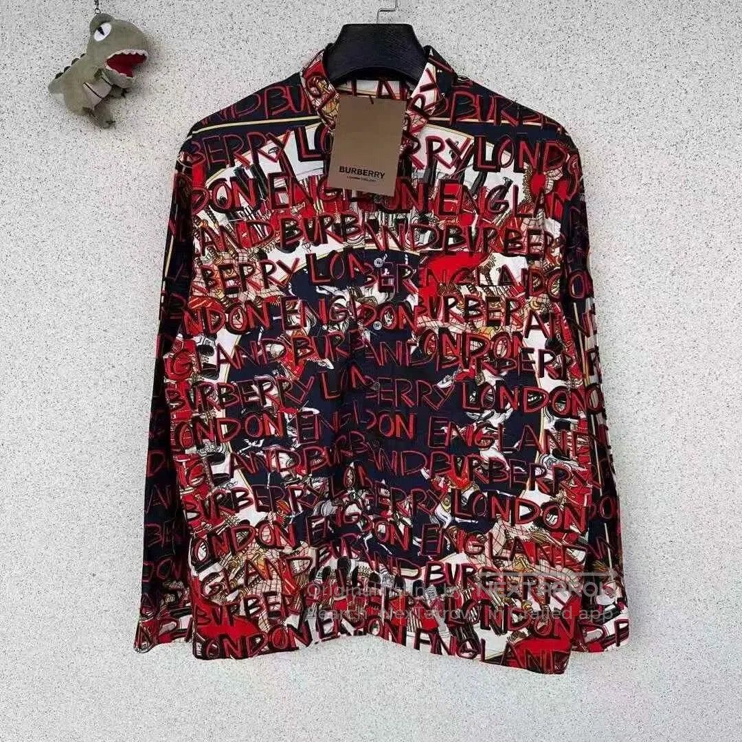 Burberry Burberry Graffiti Shirt XL. Size US XL / EU 56 / 4 - 1 Thumbnail