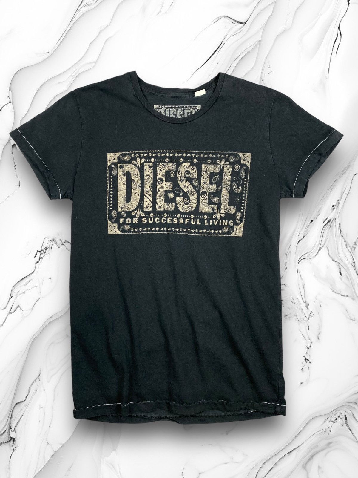 Diesel × Vintage Vintage Diesel Designer T Shirt Tee Size M Size US M / EU 48-50 / 2 - 1 Thumbnail