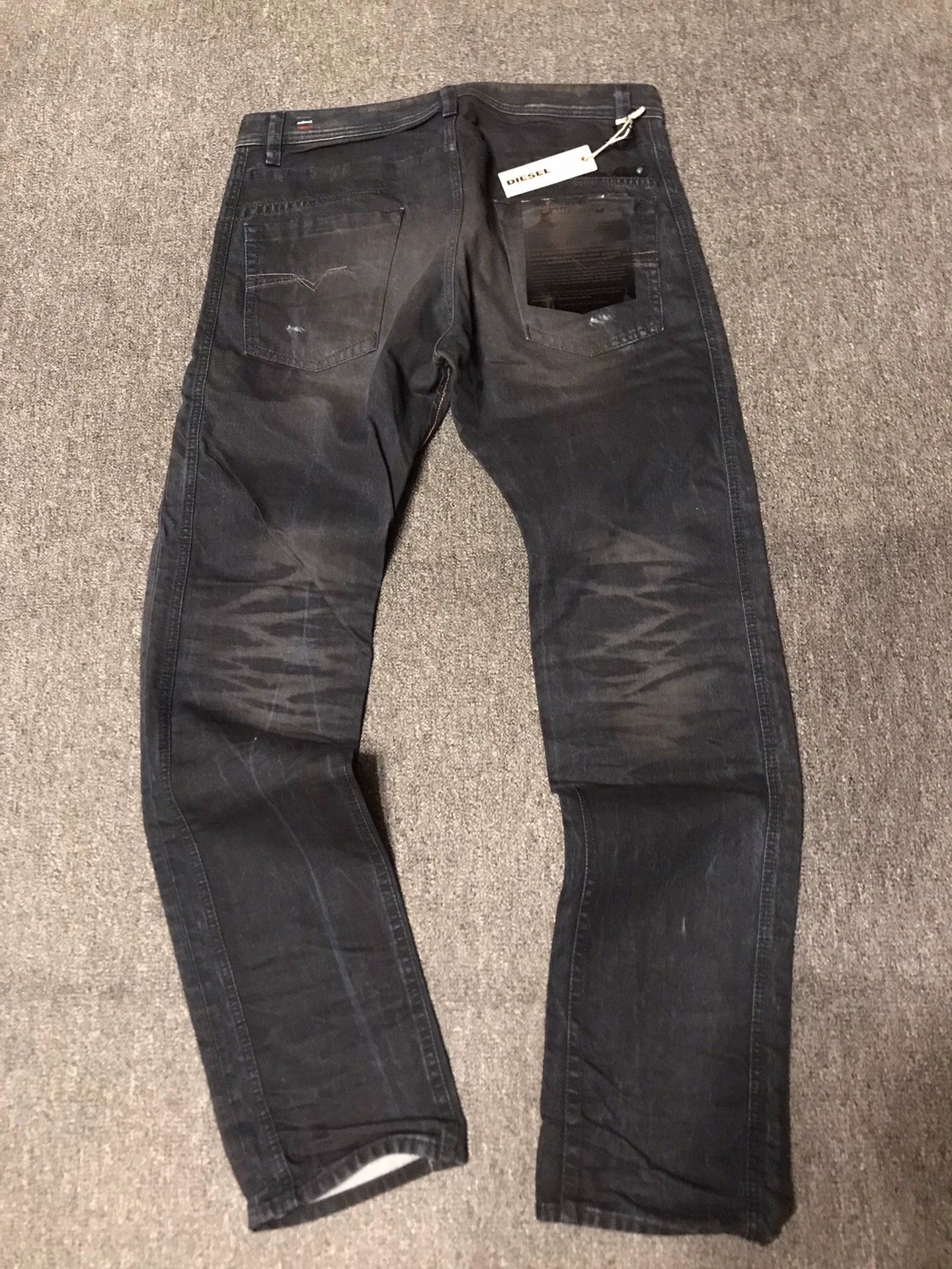 Diesel Diesel New 34W Italy Distressed Jeans Size US 34 / EU 50 - 2 Thumbnail