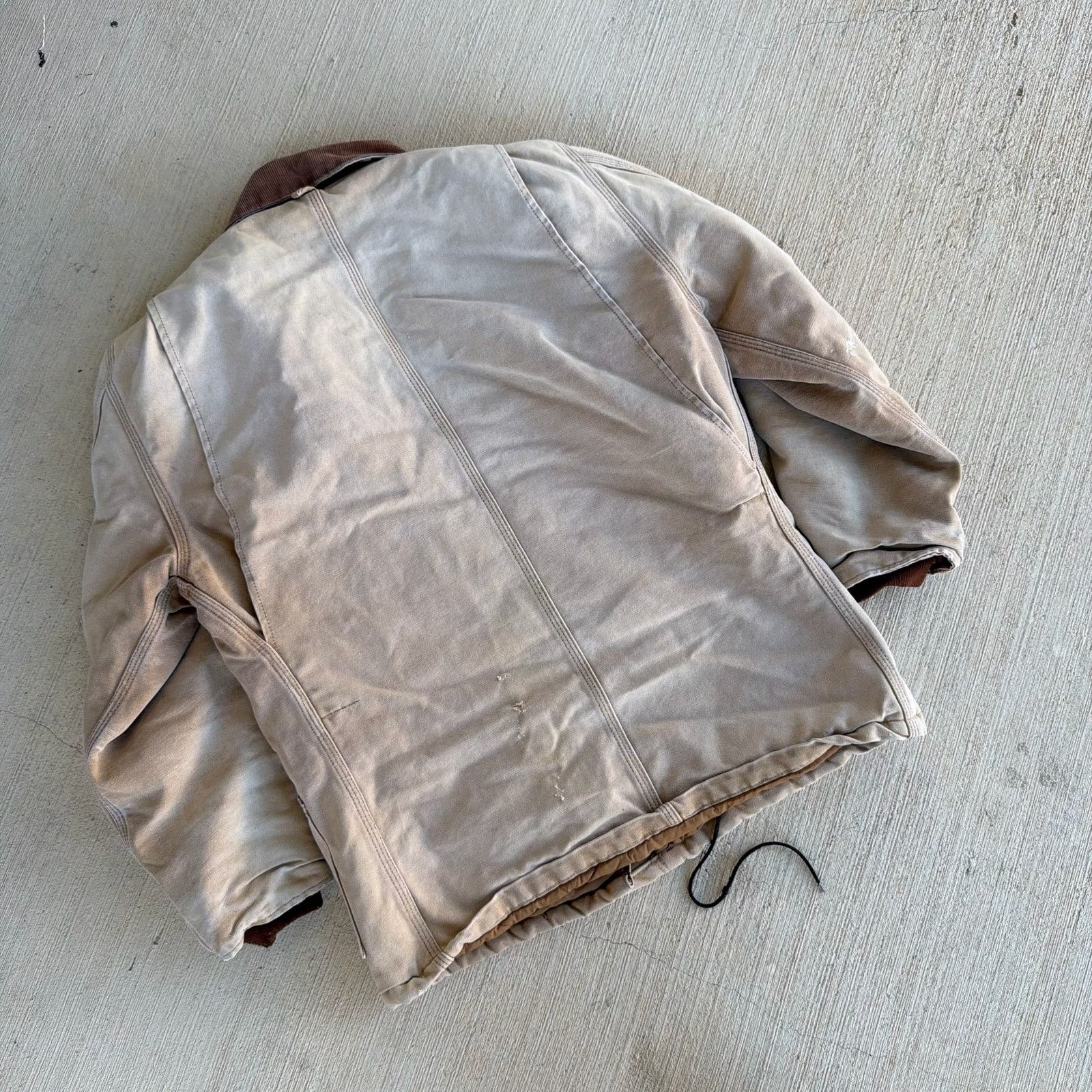 Carhartt × Vintage Carhartt faded brown arctic work wear jacket Size US S / EU 44-46 / 1 - 4 Thumbnail
