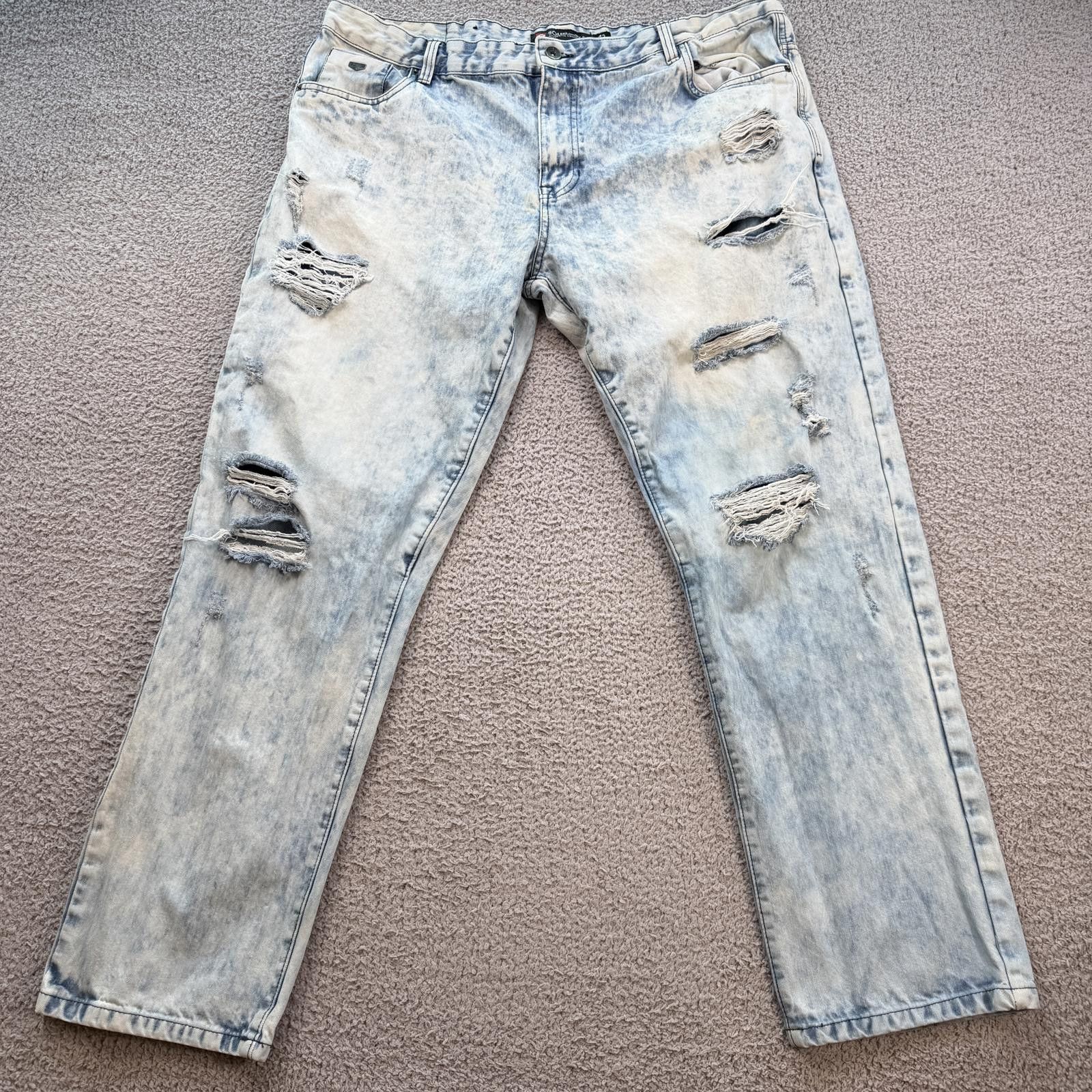 Southpole Vintage Southpole Jeans Mens 42x32 Distressed Acid Wash Size US 42 / EU 58 - 1 Thumbnail