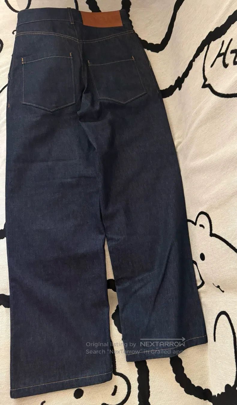 Loewe Loewe Embroidered Logo Denim Long Pants Size 42" / US 20 - 5 Thumbnail