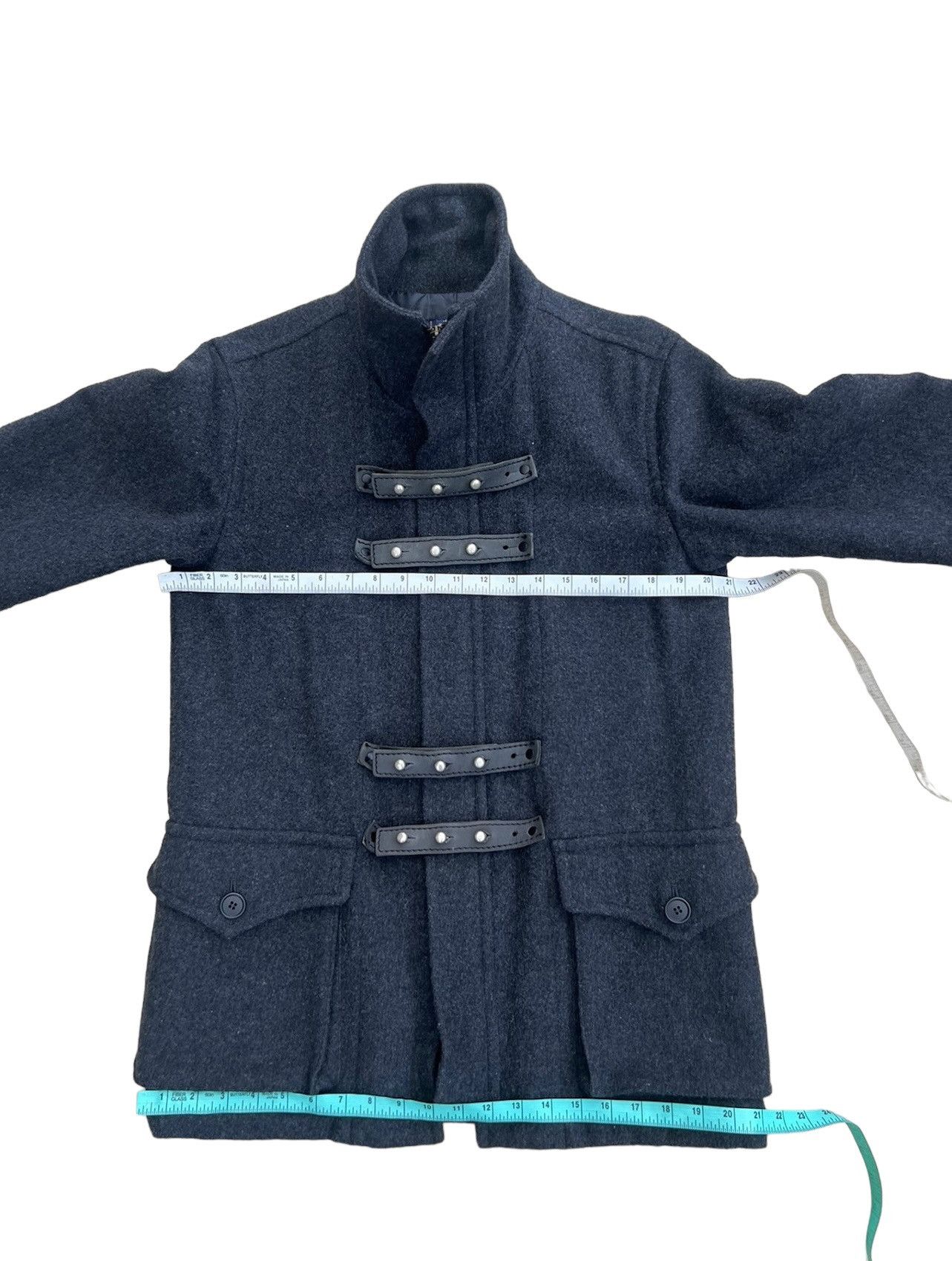 Vintage Vintage 90s Scheme Warriors Japan Wool Coat Bondage Jacket Size US M / EU 48-50 / 2 - 3 Thumbnail