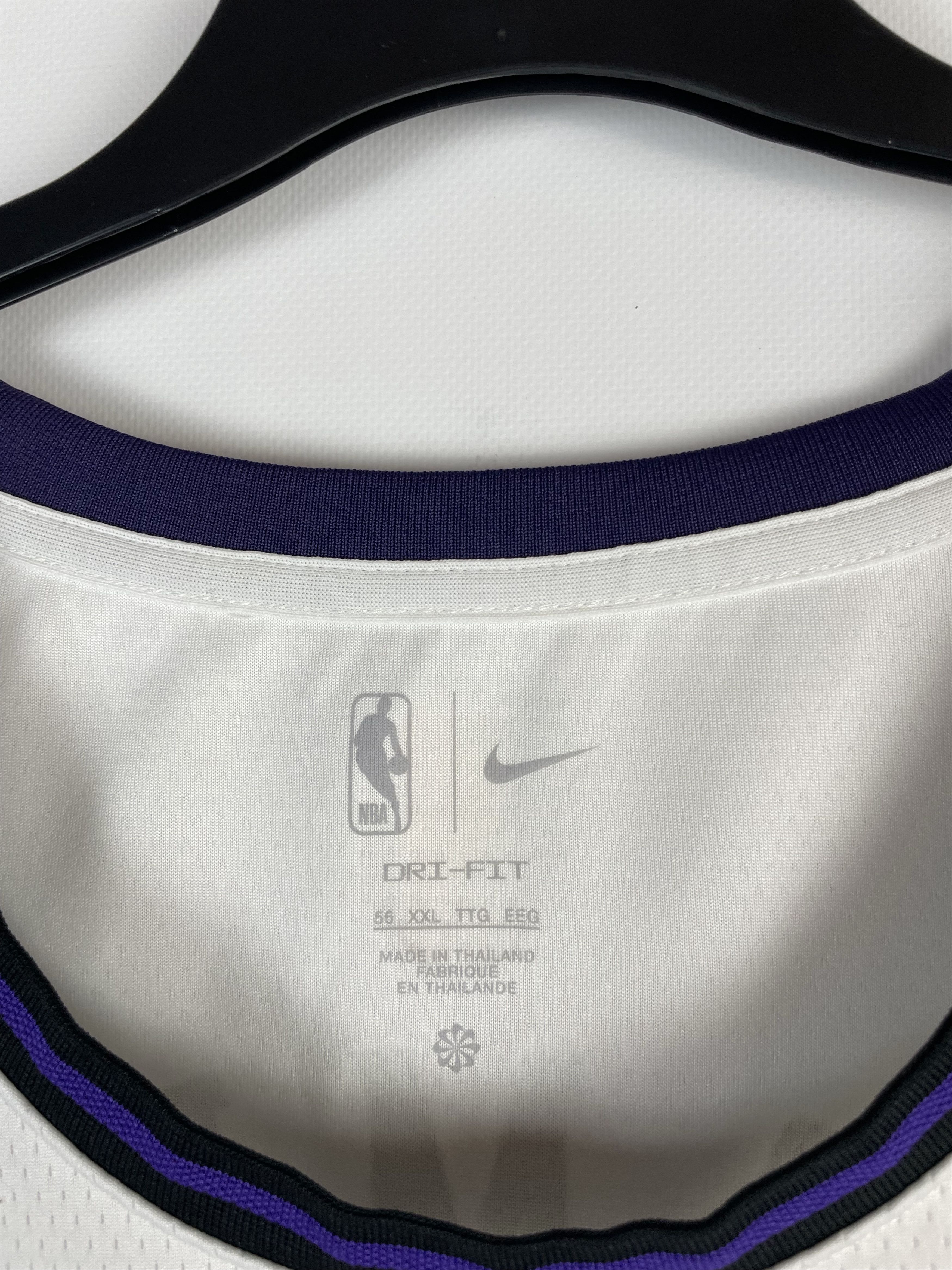 NBA Nike Los Angeles LA 6 James jersey Size US XXL / EU 58 / 5 - 4 Thumbnail
