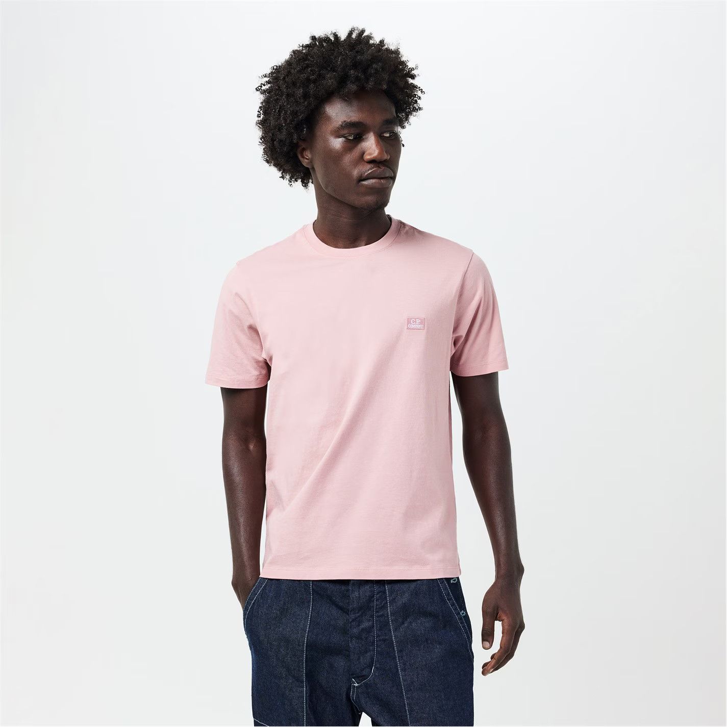 C.P. Company o1g2r1mq0426 Jersey T-Shirt in Pink Size US S / EU 44-46 / 1 - 3 Thumbnail