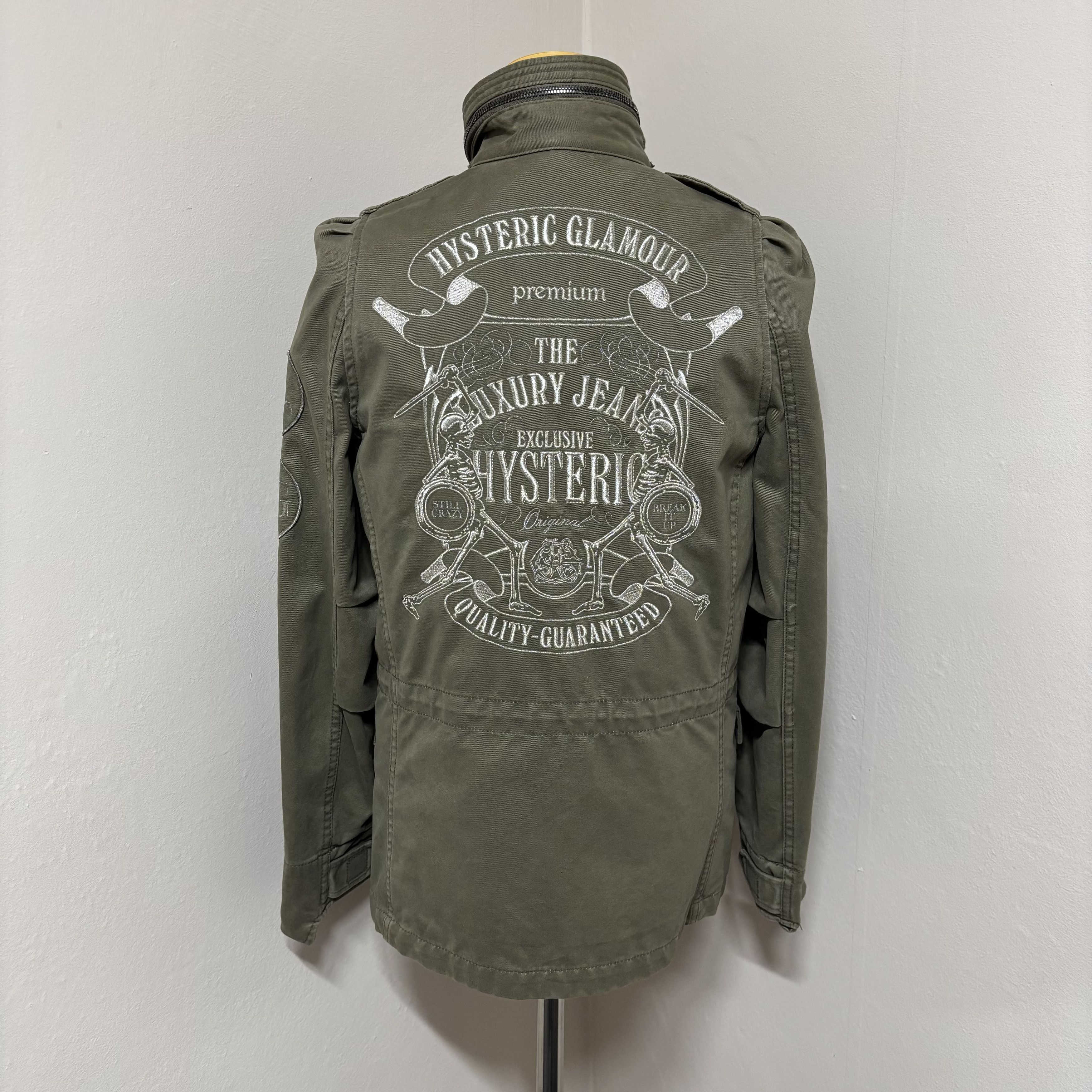 Hysteric Glamour HYSTERIC GLAMOUR Embroidered 2-Way Zip Jacket Size ONE SIZE - 2 Thumbnail