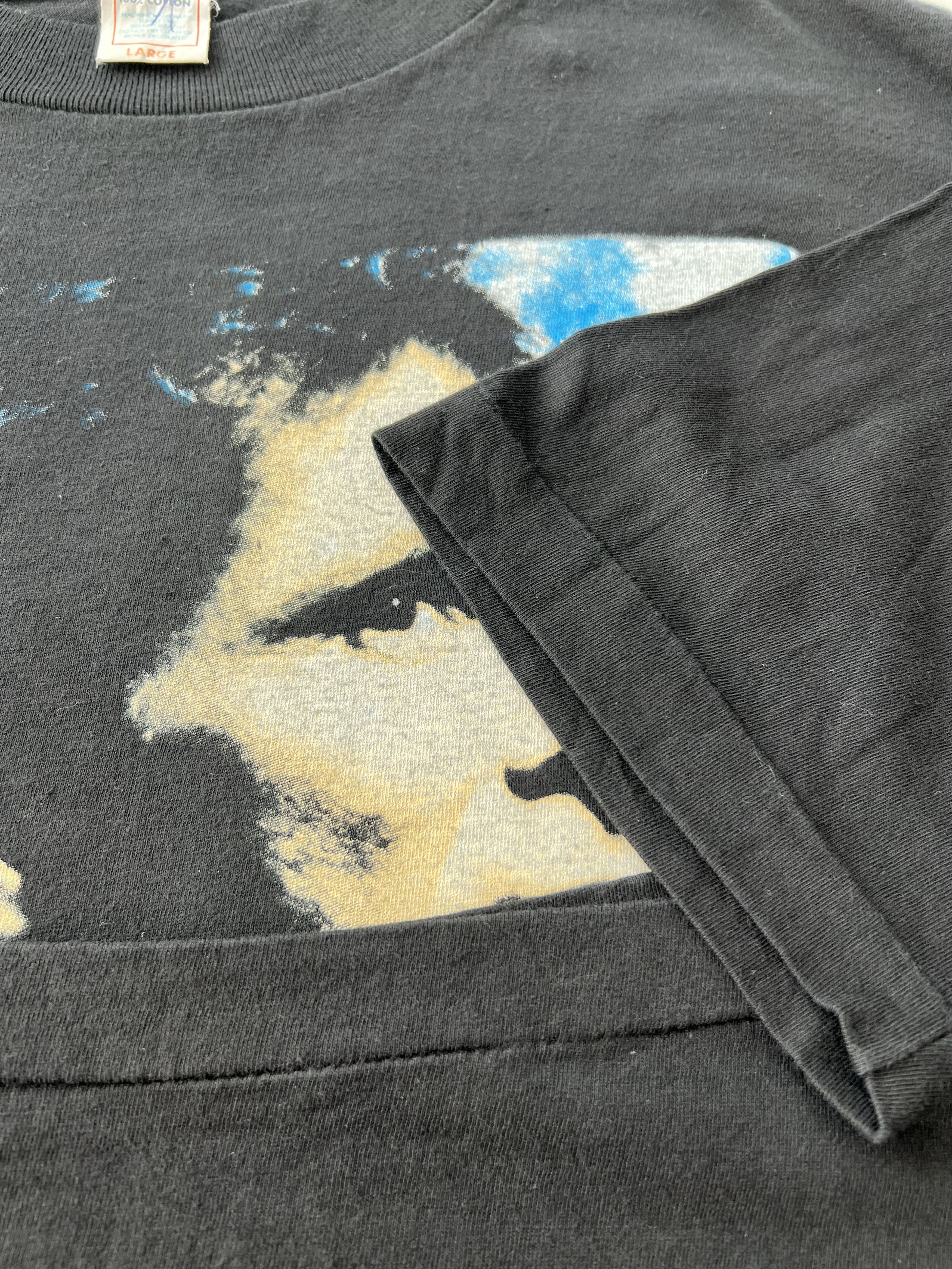 Band Tees Vintage 1989 Cliff Richard The Event Wembley Black T-shirt Size US L / EU 52-54 / 3 - 7 Thumbnail
