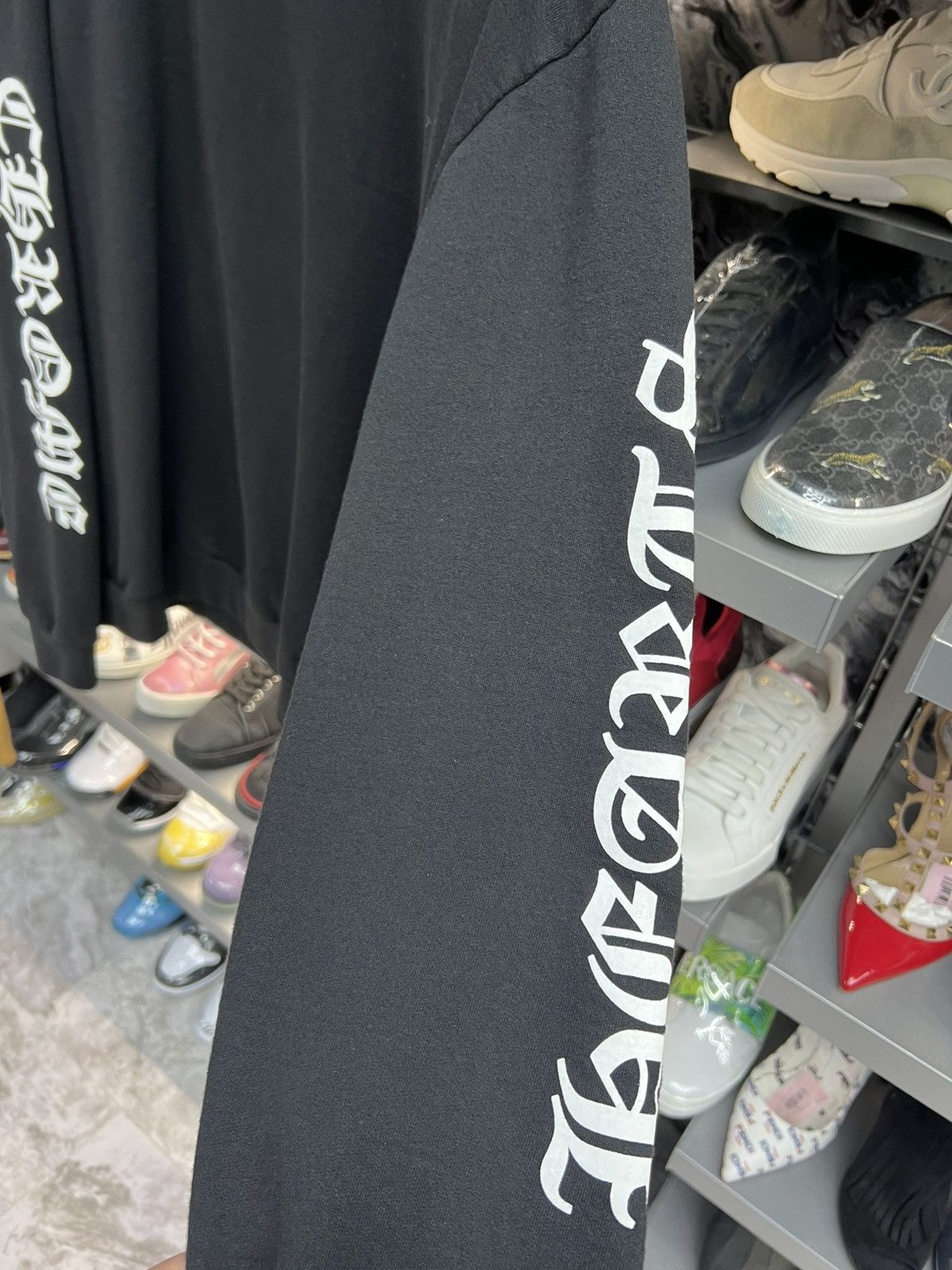 Chrome Hearts Chrome Hearts Neck Logo Crewneck Size US XL / EU 56 / 4 - 5 Thumbnail