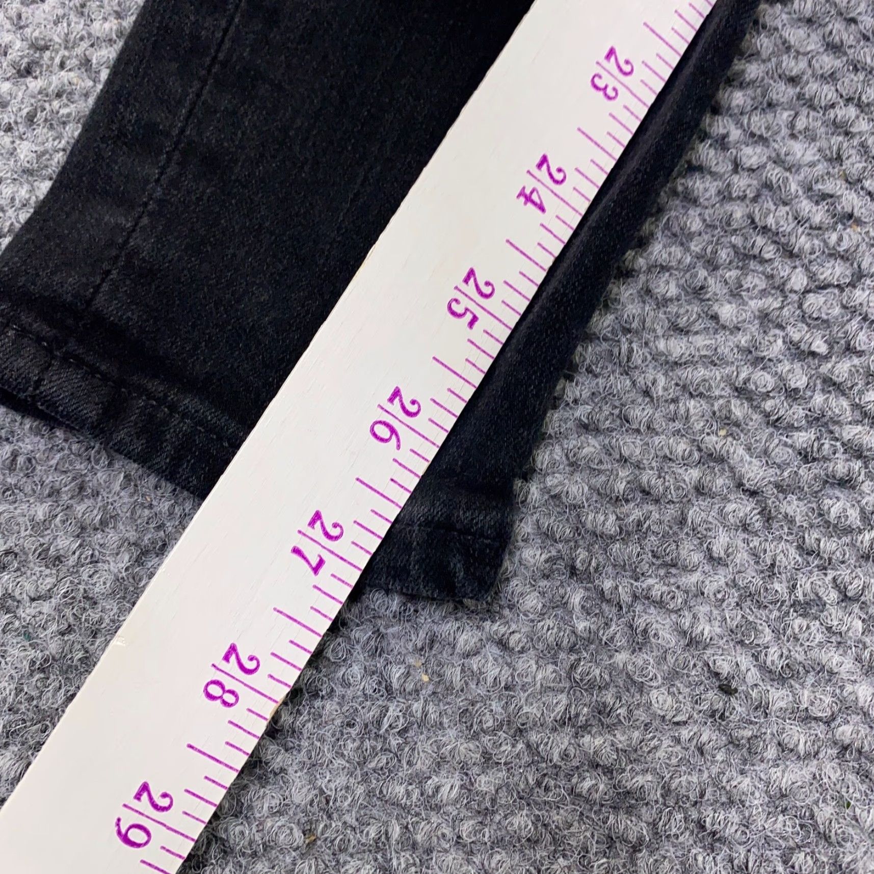 Madewell Madewell Jeans Womens High Rise Slim Stretch Skinny 27 Black Denim Trousers Jeans Size 27" / US 4 / IT 40 - 6 Thumbnail