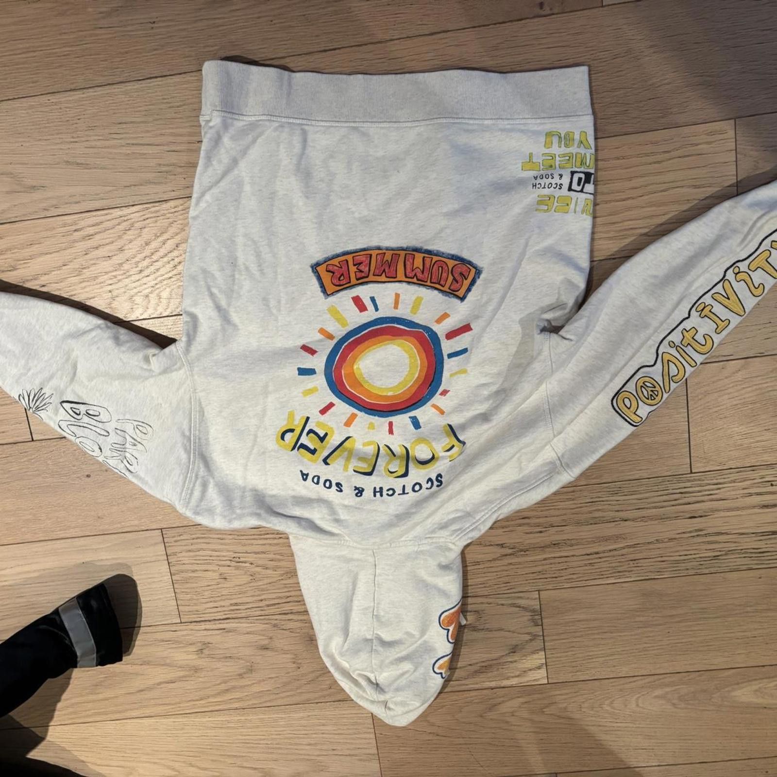 Scotch & Soda Scotch and Soda white hoodie Size US M / EU 48-50 / 2 - 6 Thumbnail