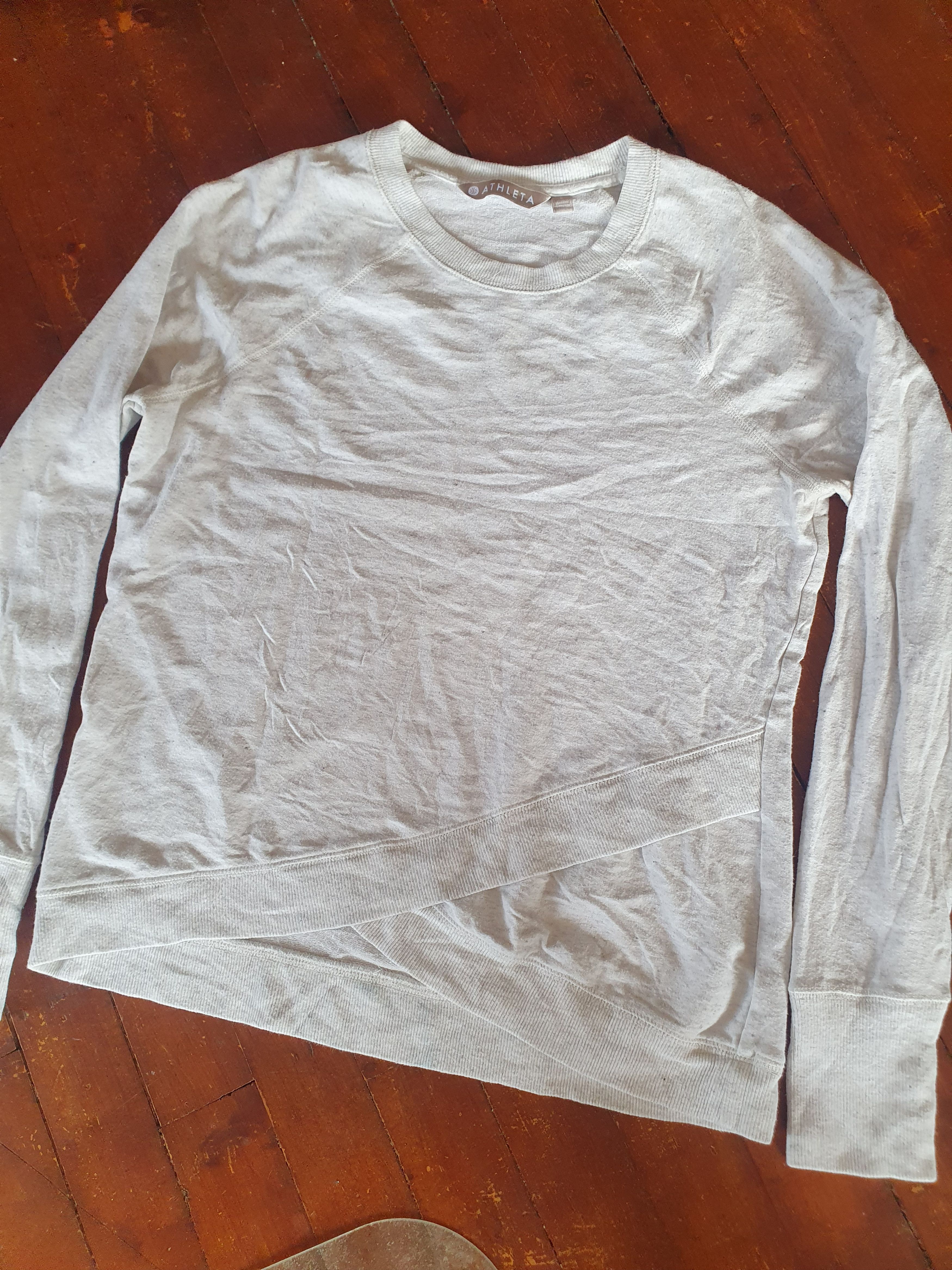 Athleta Athleta Womens Top Sweatshirt Cotton Blend RN54023 S Size S / US 4 / IT 40 - 2 Thumbnail